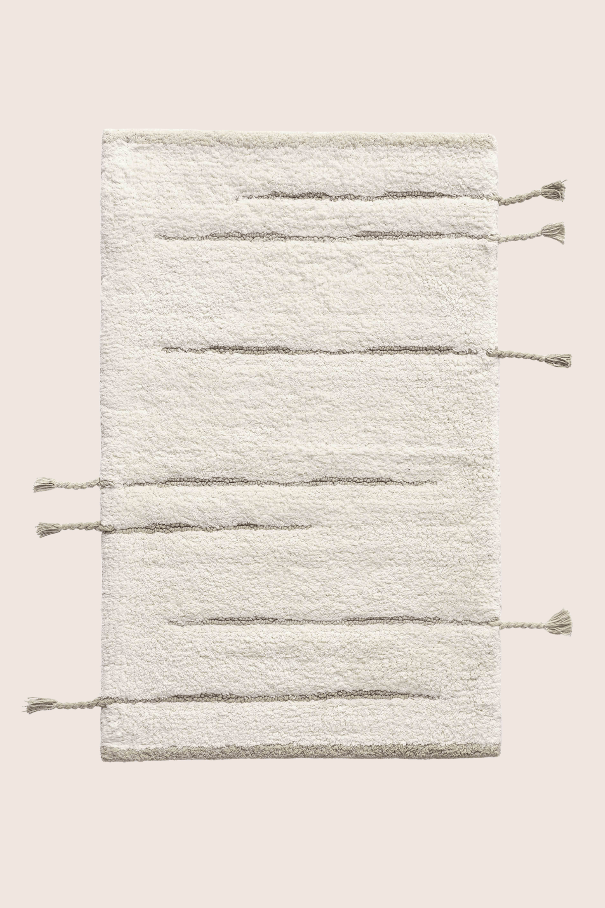 İRYA-Earth Tekli Banyo Paspası %100 Pamuk 50X80 Cm Yeşil-Paspas-3-Milagron.com