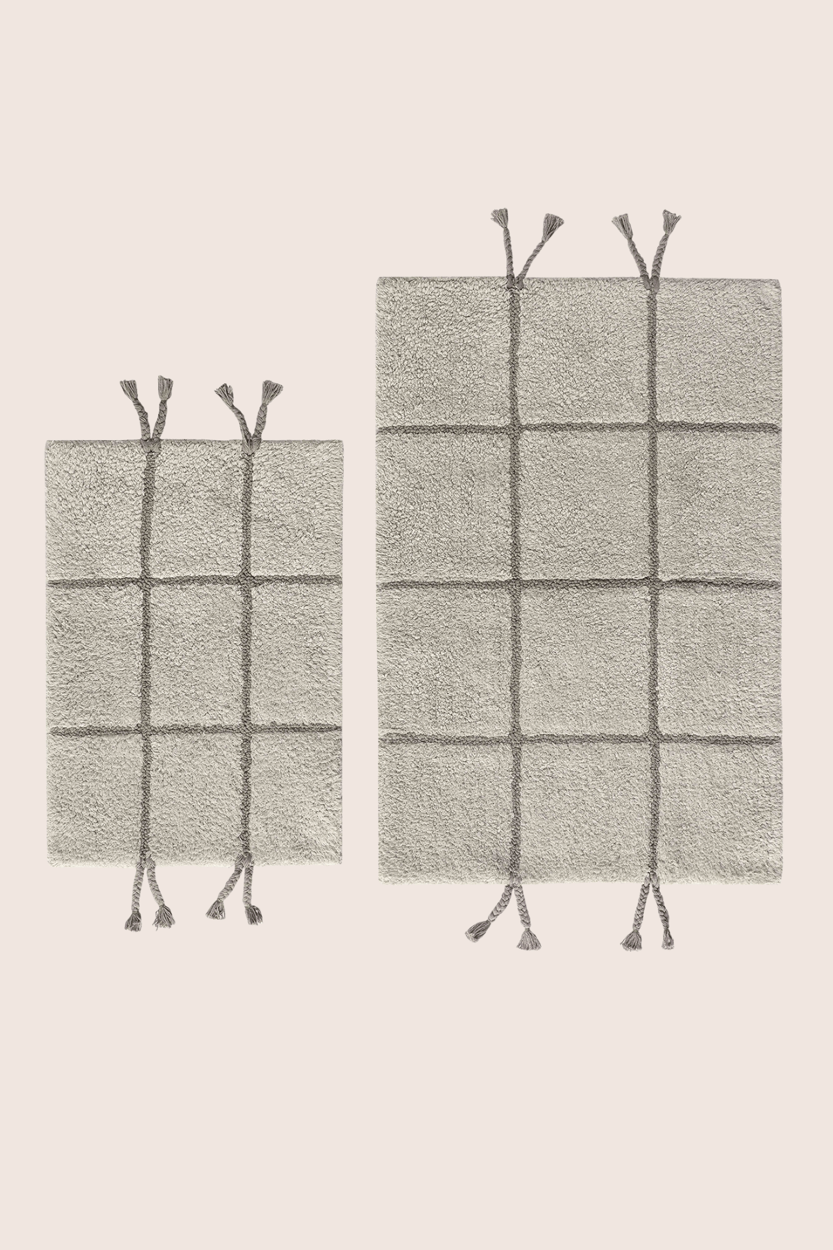 İRYA-Elani 2’Li Takım Banyo Paspası %100 Pamuk 40X60+60X90 Cm Mint-Paspas-3-Milagron.com