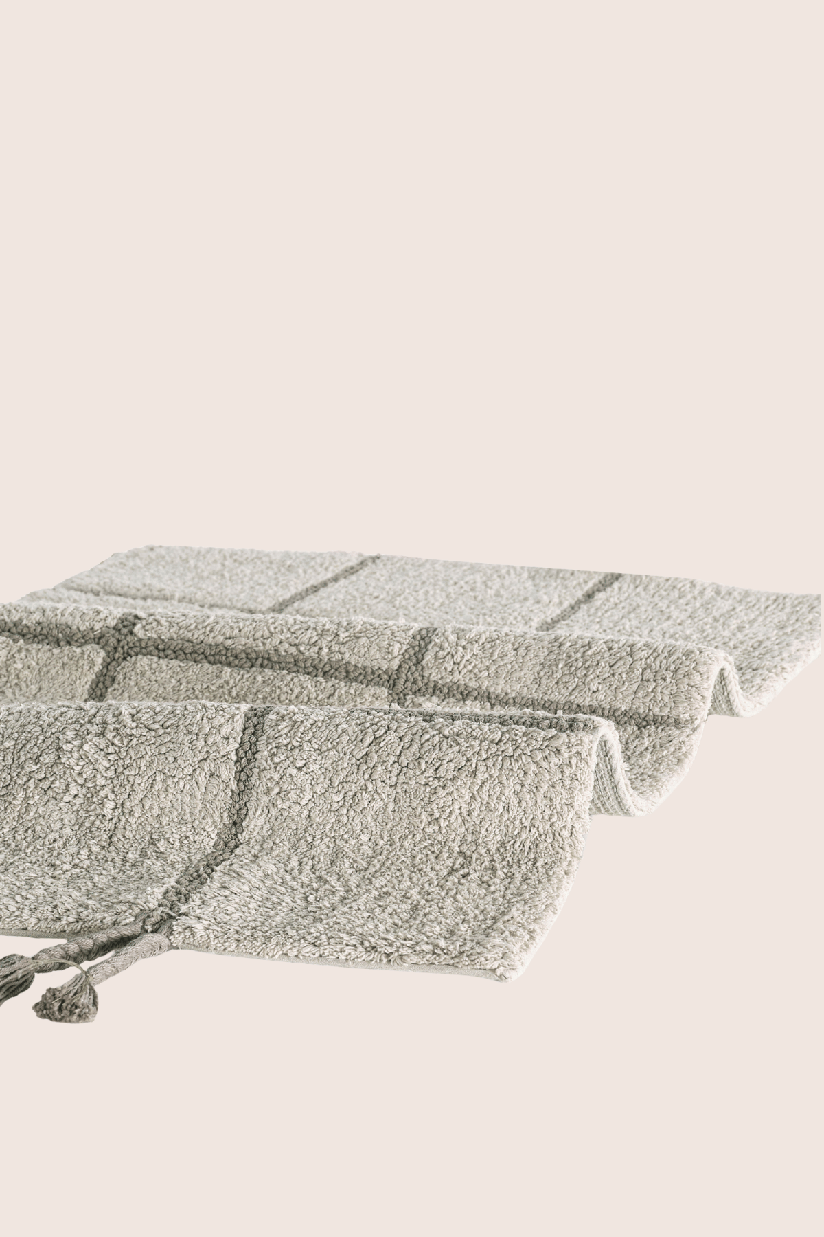 İRYA-Elani 2’Li Takım Banyo Paspası %100 Pamuk 40X60+60X90 Cm Mint-Paspas-4-Milagron.com