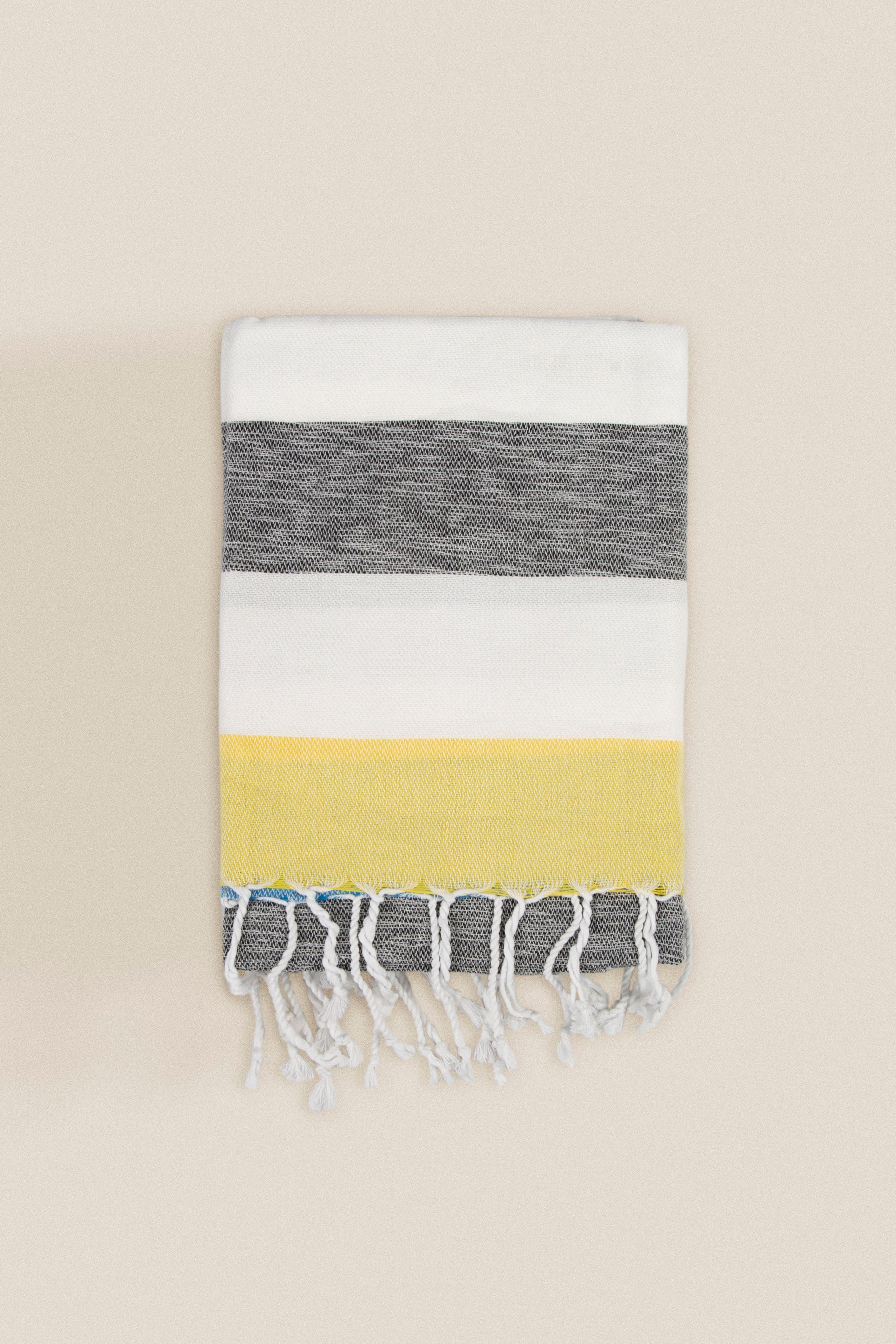 Irya-Elena Peştamal 90x170 Sarı-Peştamal-2-Milagron.com