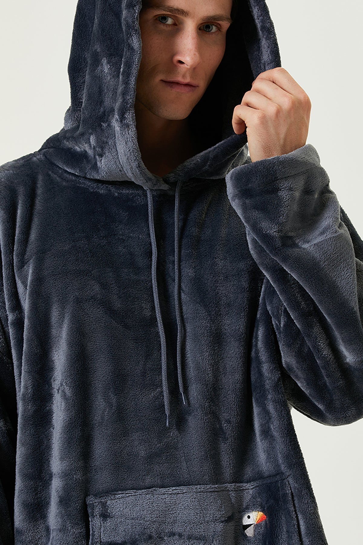 Irya-Es Parla Lexi Panço Antrasit-Giyilebilir Battaniye-7-Milagron.com