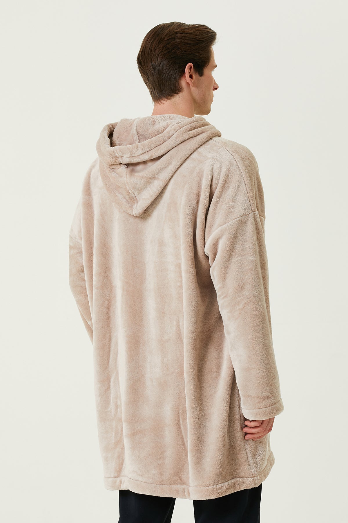 Irya-Es Parla Lexi Panço Bej-Giyilebilir Battaniye-5-Milagron.com