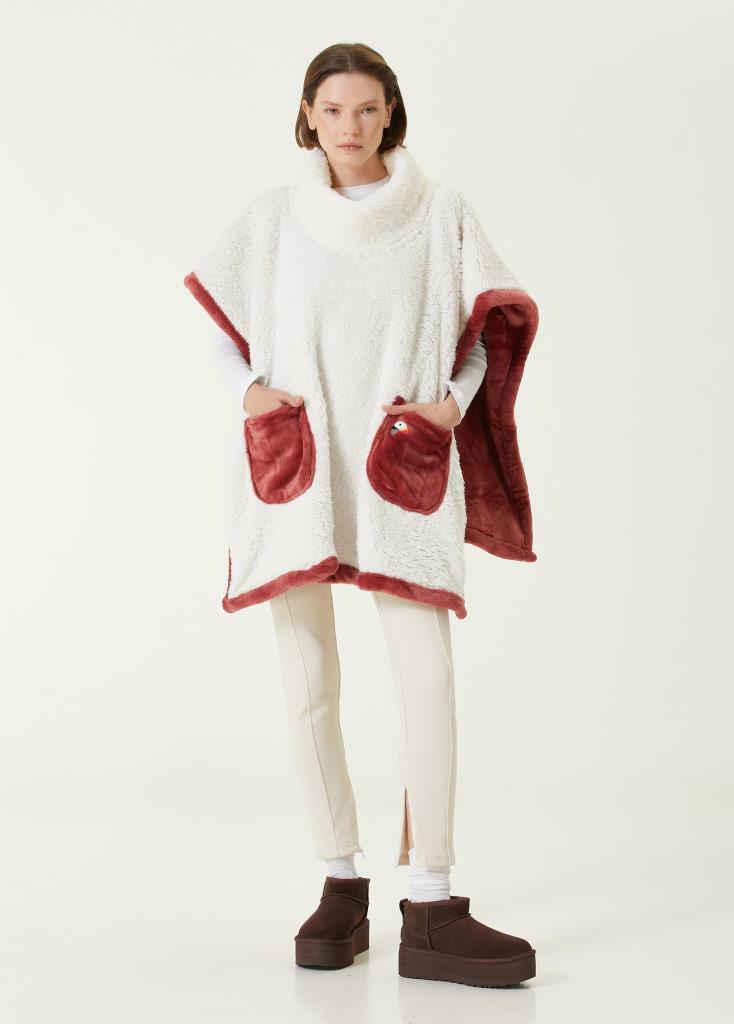 Irya-Es Parla Sierra Panço Kiremit Oversize-Giyilebilir Battaniye-2-Milagron.com