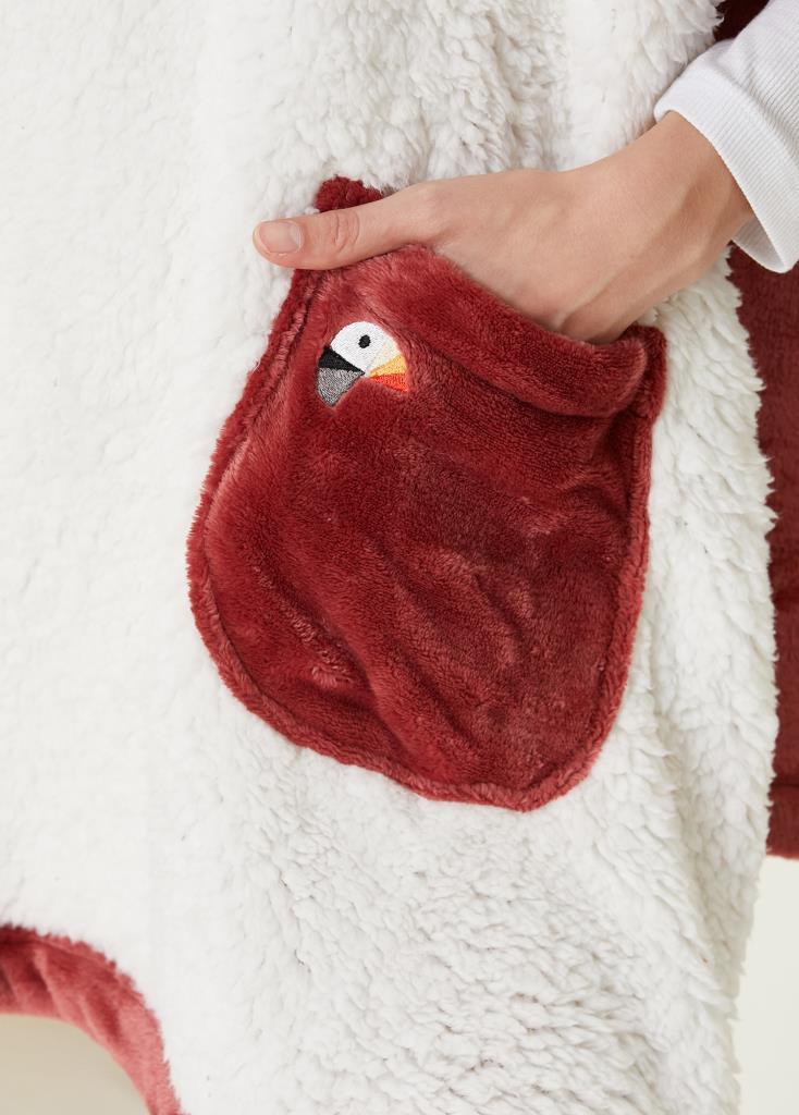 Irya-Es Parla Sierra Panço Kiremit Oversize-Giyilebilir Battaniye-4-Milagron.com