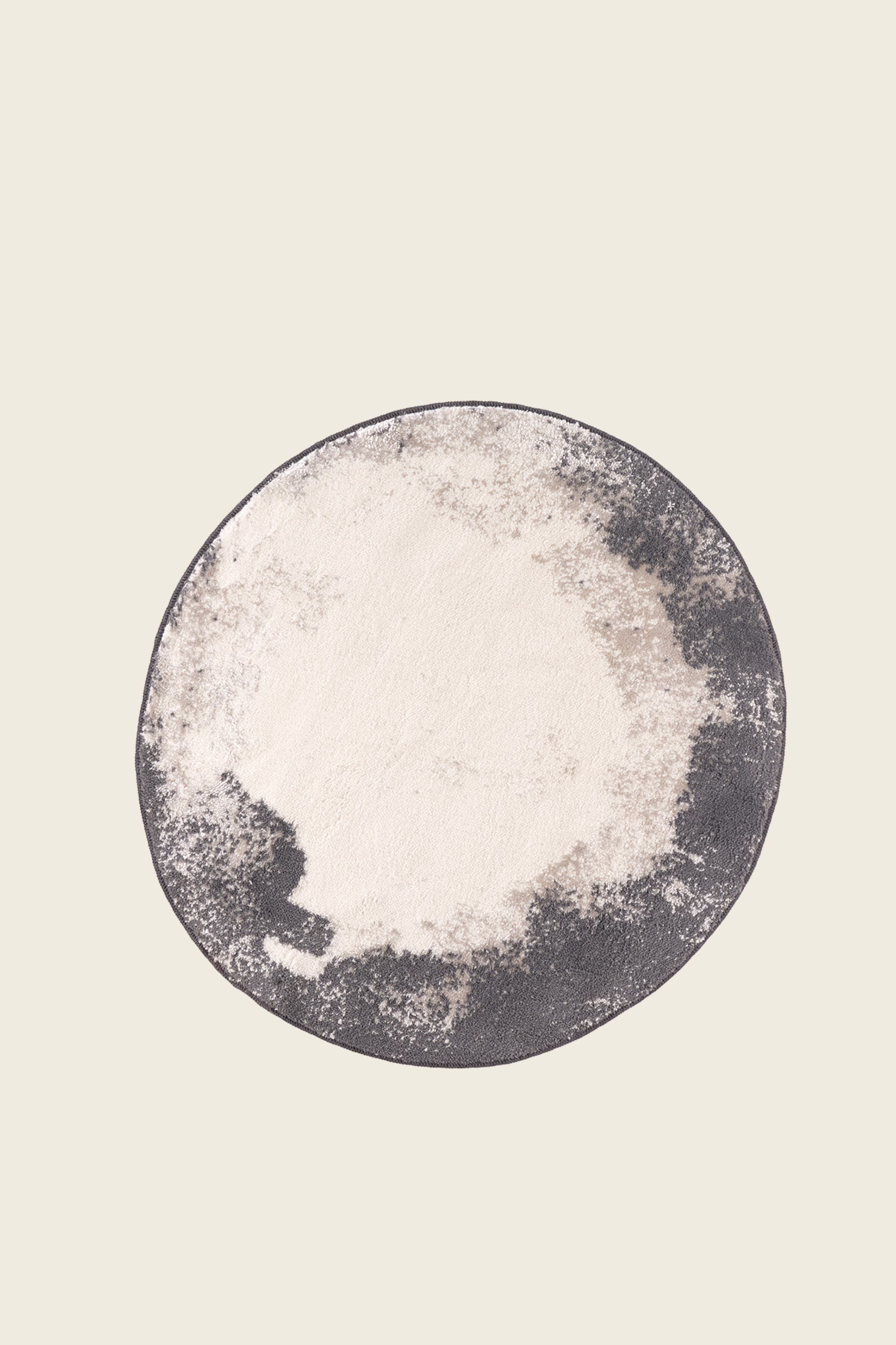 Irya-Hypnos Yuvarlak Banyo Paspası 70x70 Koyu Gri-Banyo Paspası-3-Milagron.com