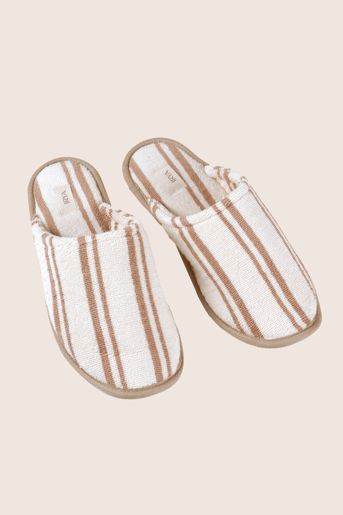 İRYA-In Lines İPliği Boyalı Unisex Terlik Mocha-Sandalet & Terlik-5-Milagron.com