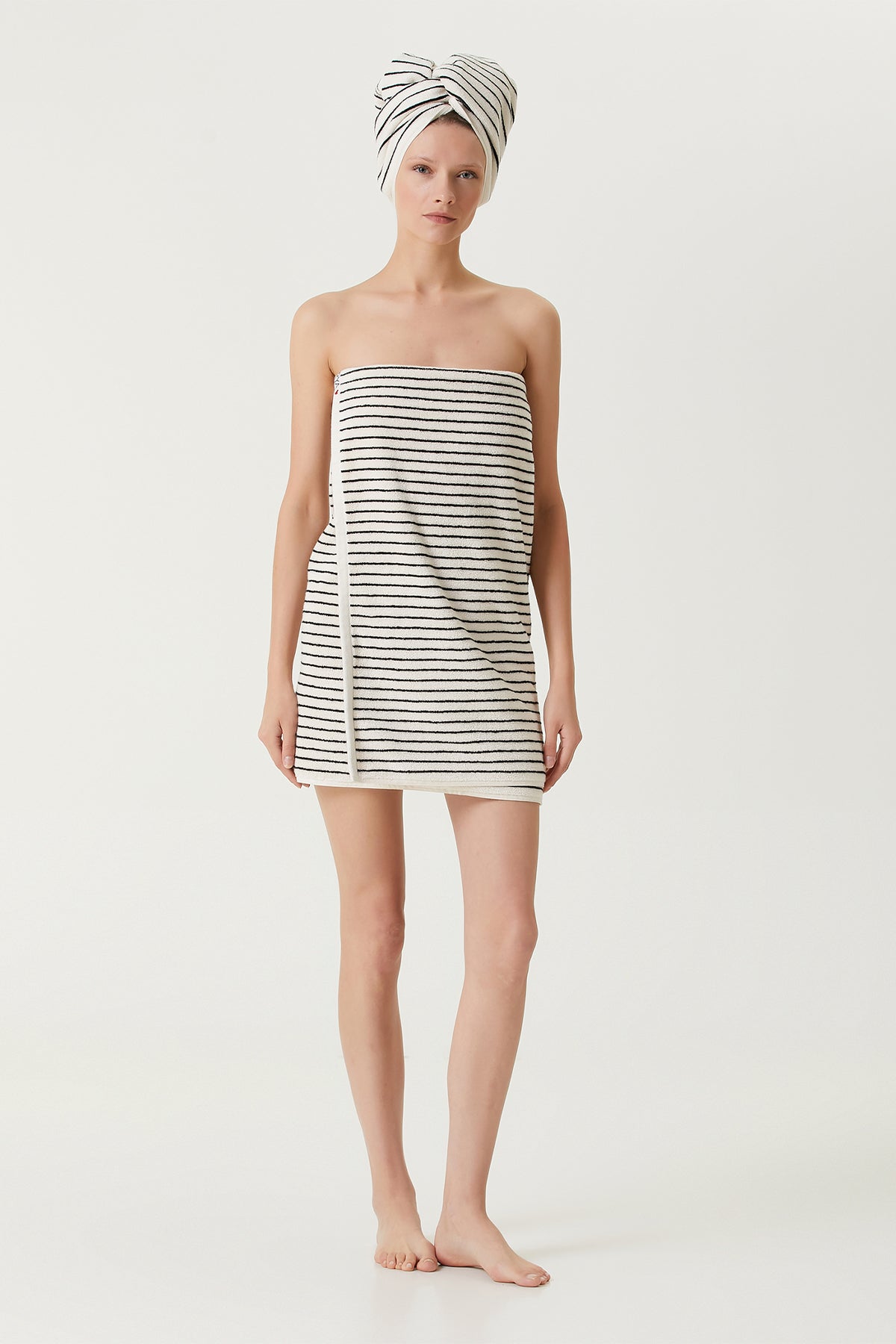 Irya-In Lines İpliği Boyalı Setli Havlu-Havlu-1-Milagron.com