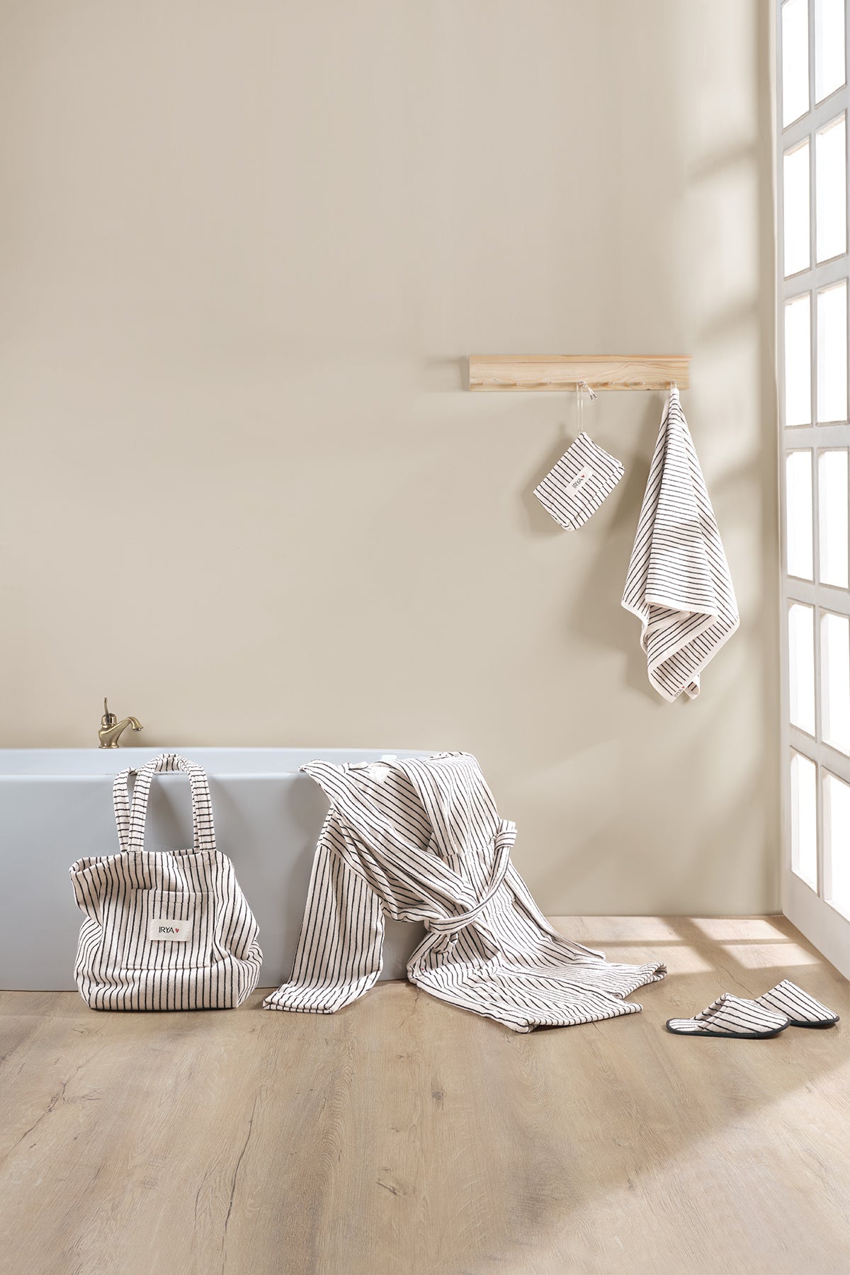 Irya-In Lines İpliği Boyalı Unisex Terlik-Terlik-4-Milagron.com