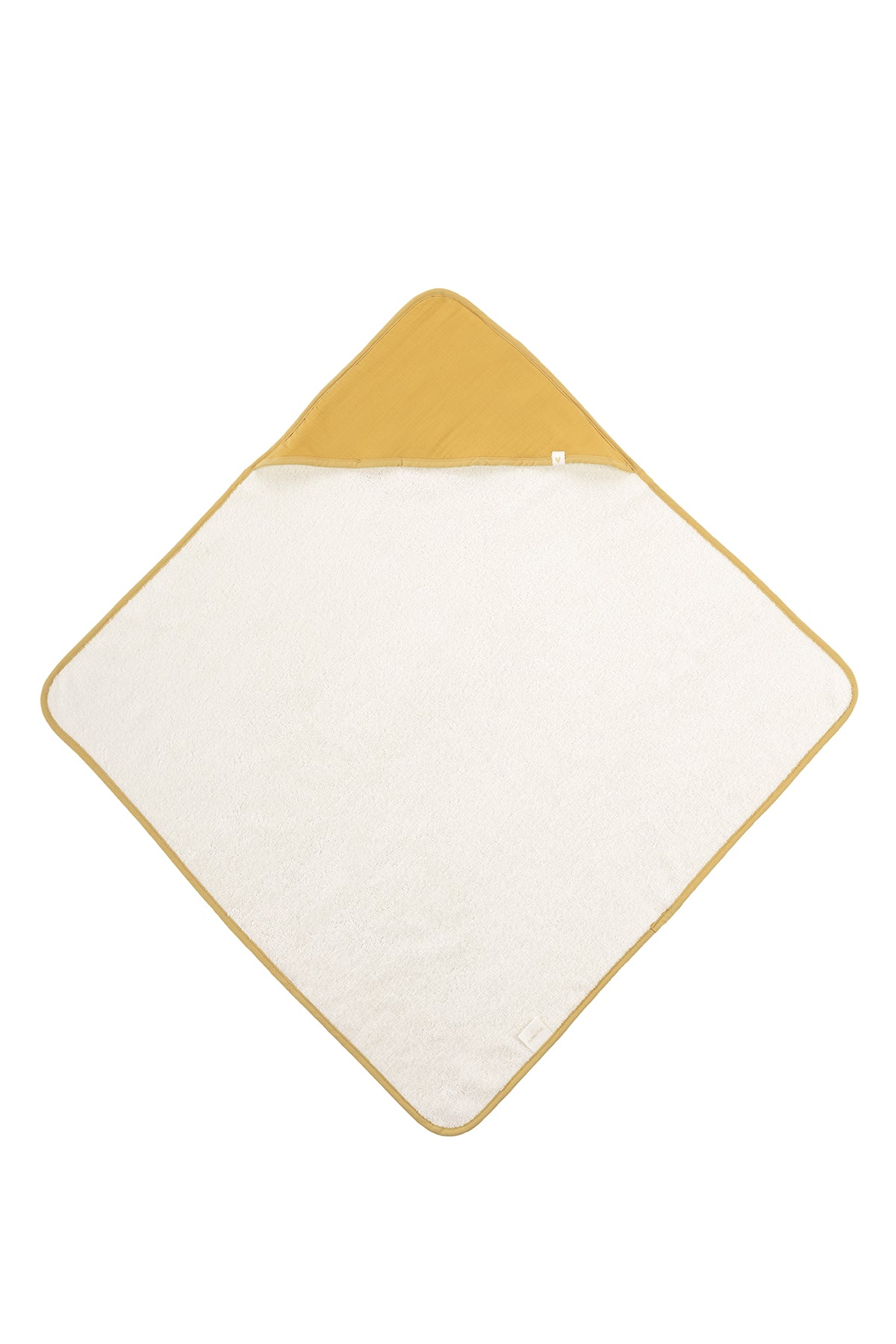 İRYA-Joy Of Colors Organik Pamuk Müslin Bebek Kundak Hardal 75X75-Kundak-3-Milagron.com