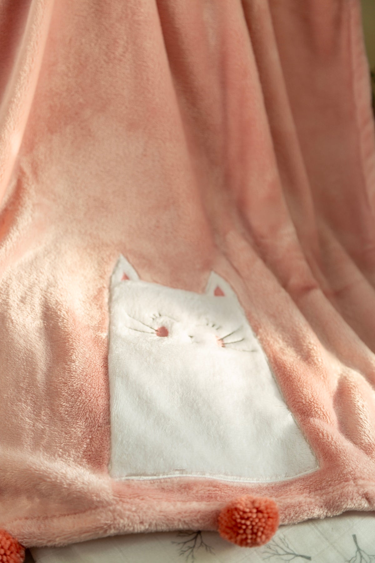 İRYA-Kitty Battaniye 75X120-Bebek Battaniye-4-Milagron.com