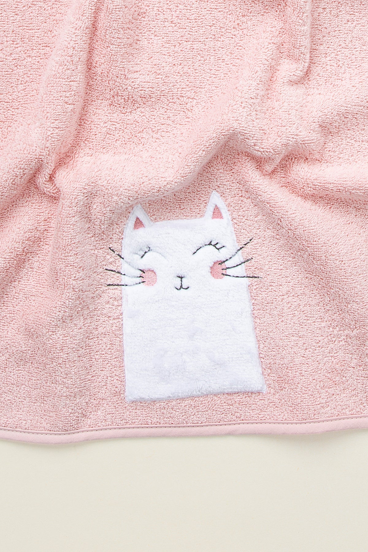 Irya-Kitty Havlu 50x75-Bebek Havlusu-4-Milagron.com