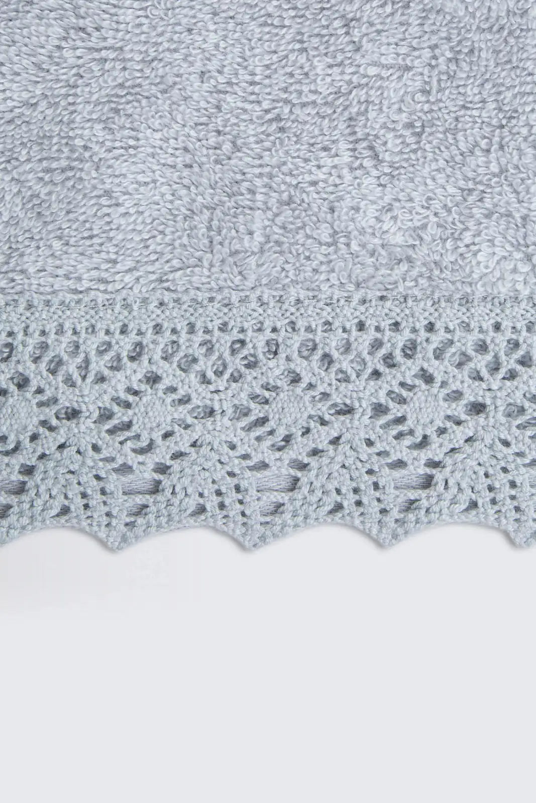 İRYA-Lacy Banyo Havlusu 90X150 Cm Gri-Havlu & Havlu Setleri-3-Milagron.com
