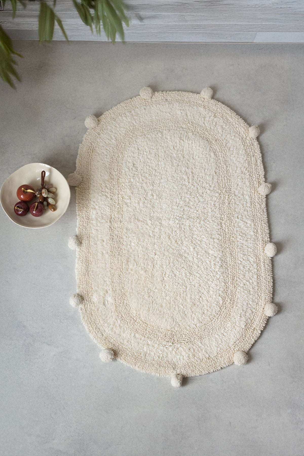 İRYA-Lampetie | Eris Tekli Banyo Paspası 50X80 Bej-Paspas-1-Milagron.com