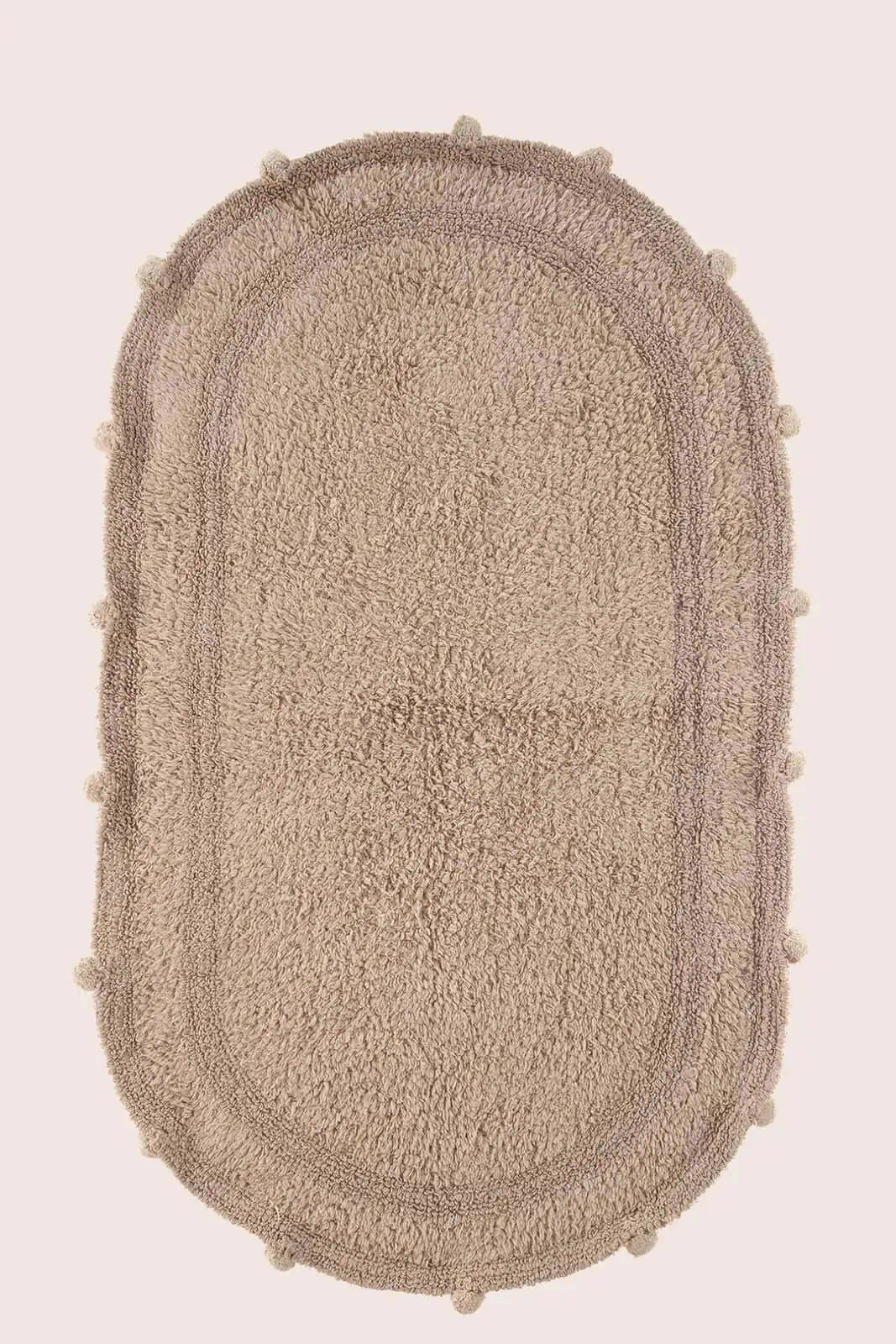İRYA-Lampetie | Eris Tekli Banyo Paspası 70X120 Kahverengi-Paspas-1-Milagron.com