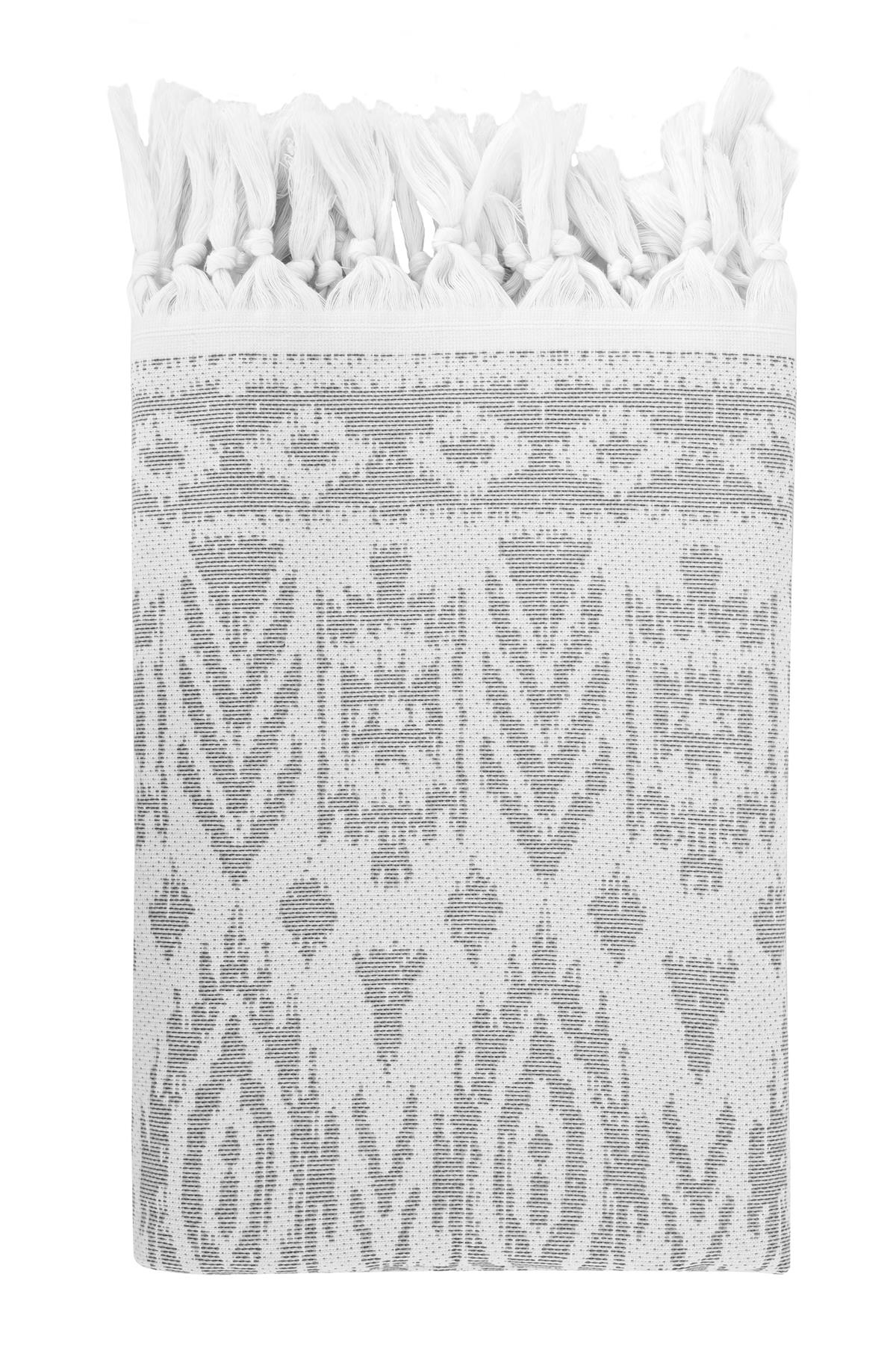 İRYA-Lena Banyo Havlusu Gri 90X170-Havlu & Havlu Setleri-3-Milagron.com