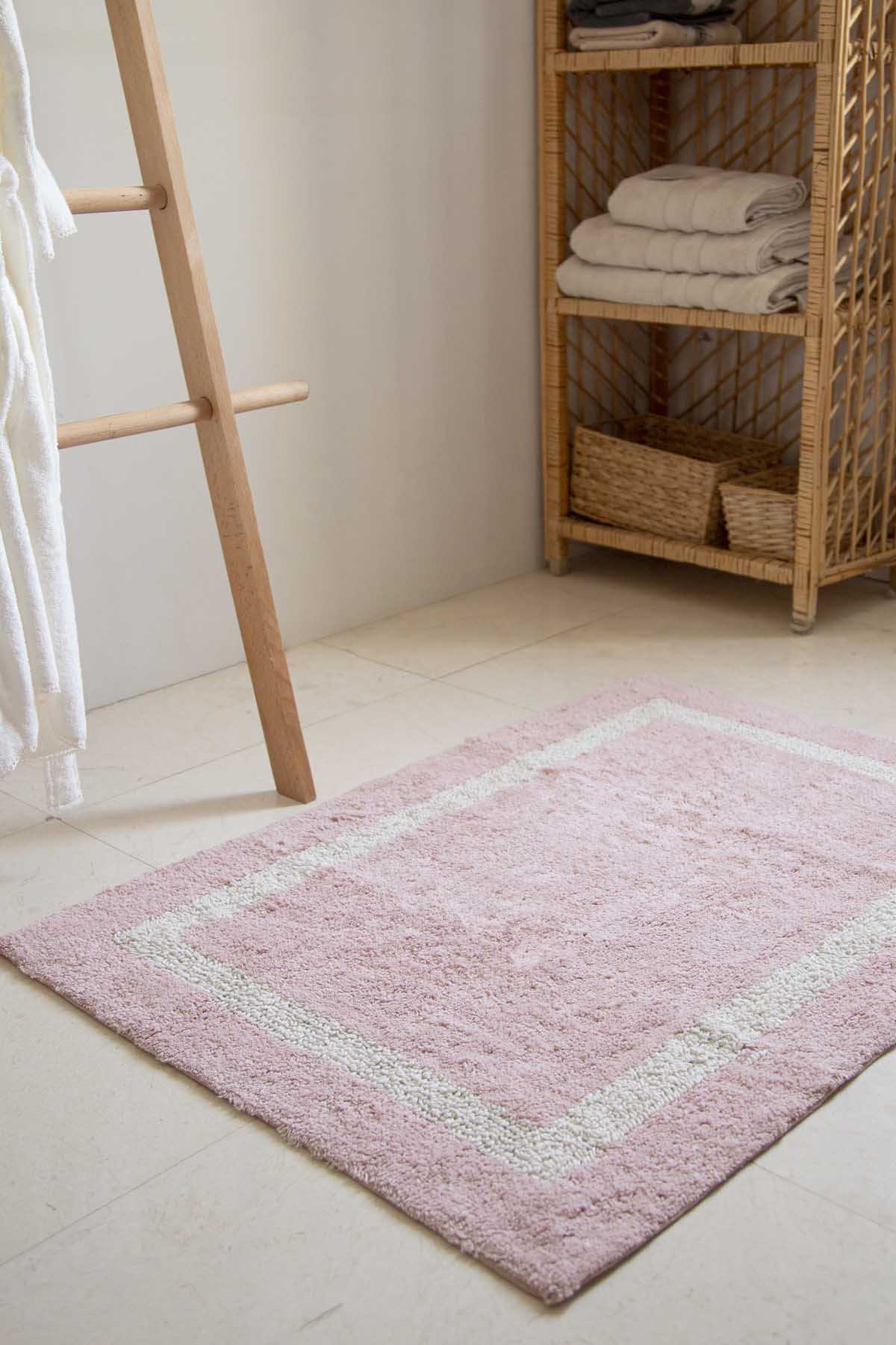 İRYA-Liberte Tekli Banyo Paspası %100 Pamuk 70X110-Paspas-3-Milagron.com