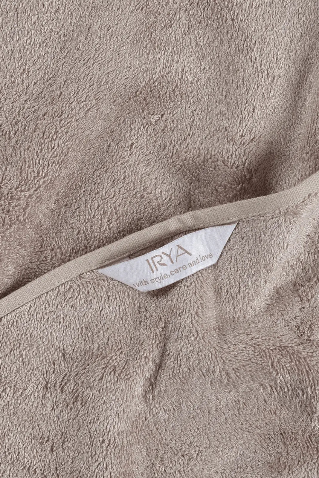 İRYA-Lindy Bambu Banyo Havlusu 70X140 Cm Bej-Havlu & Havlu Setleri-5-Milagron.com