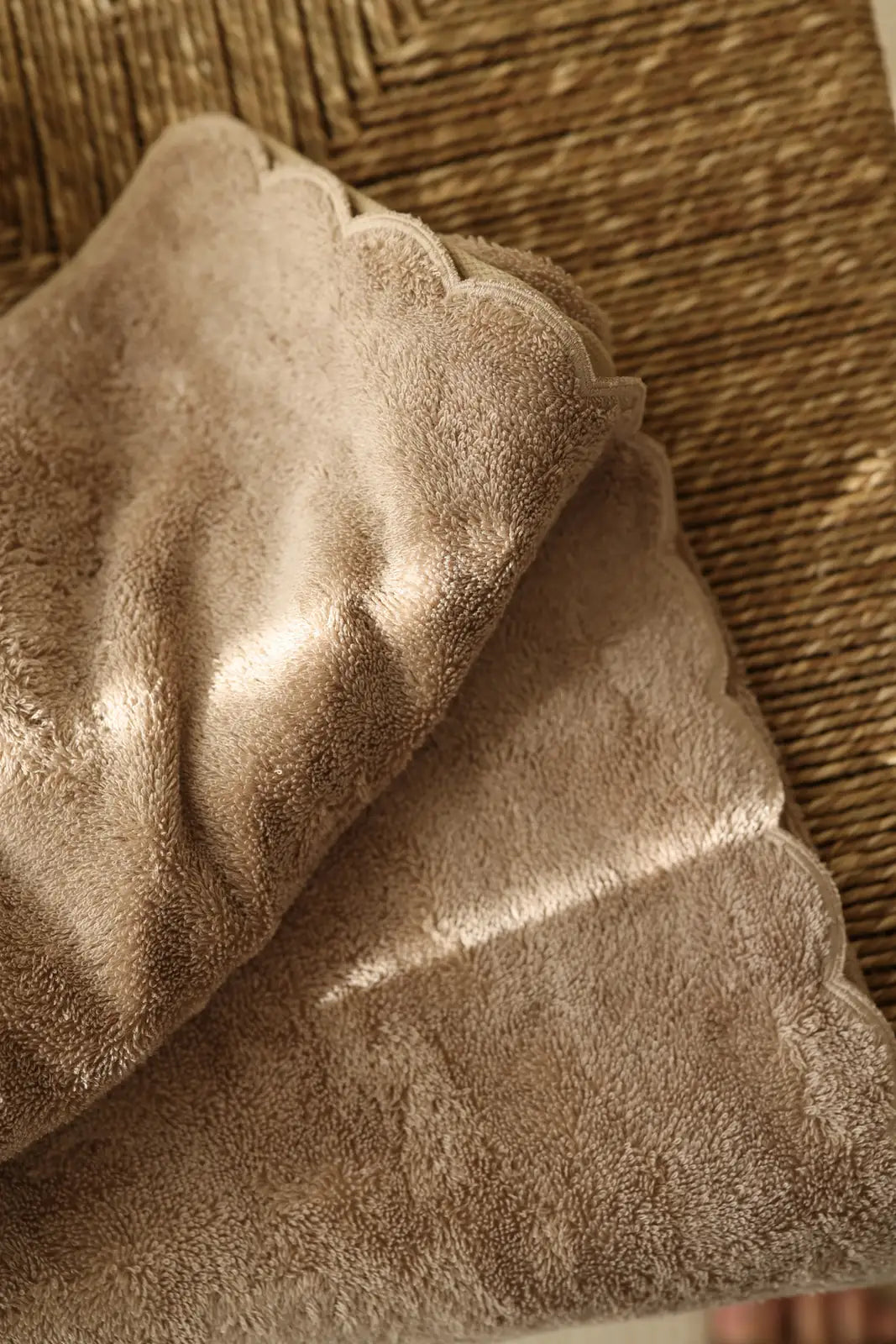 İRYA-Lindy Bambu El Havlusu 50X90 Cm Bej-Havlu & Havlu Setleri-4-Milagron.com