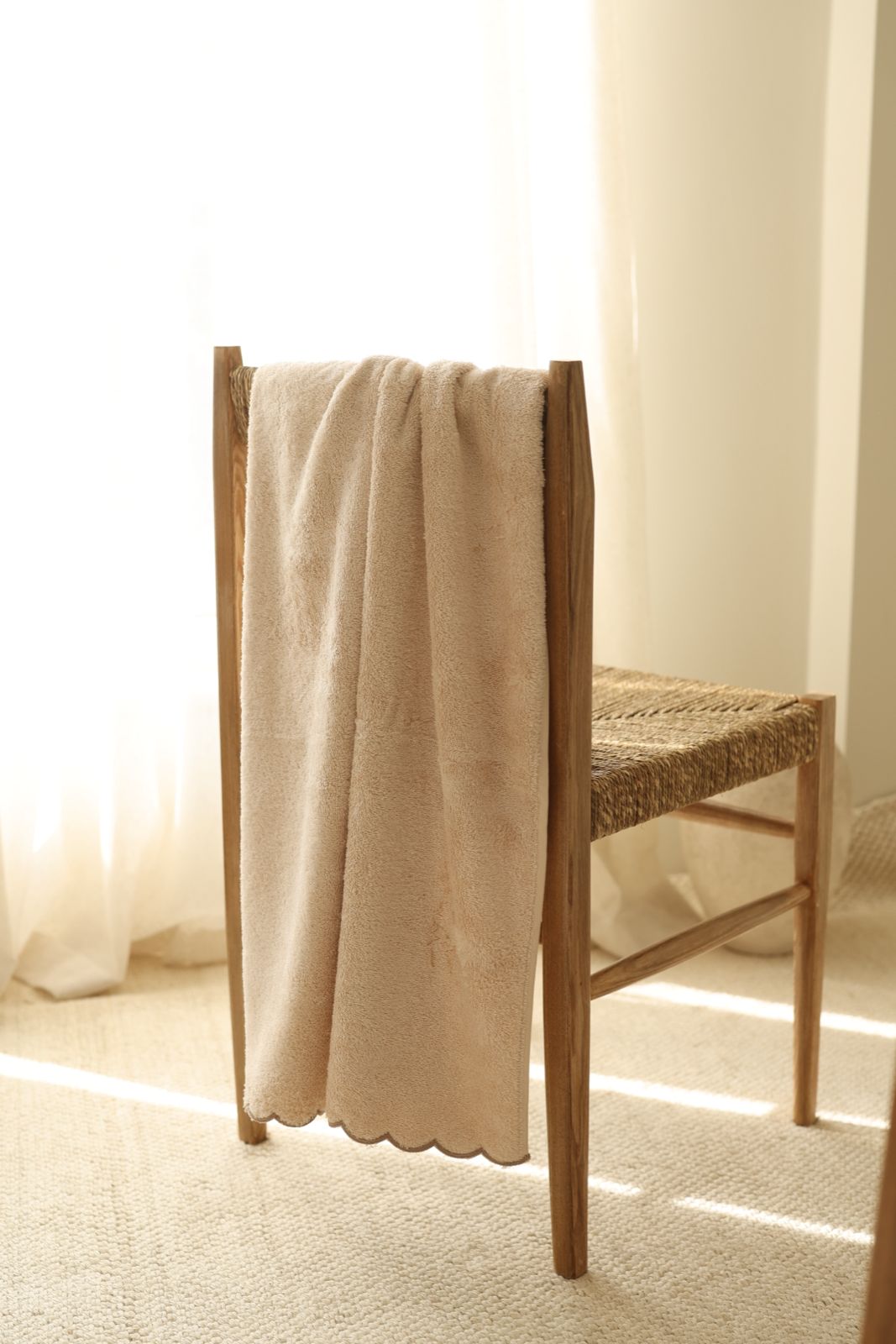 İRYA-Lindy Bambu El Havlusu 50x90 Cm Krem-Havlu & Peştamal-3-Milagron.com