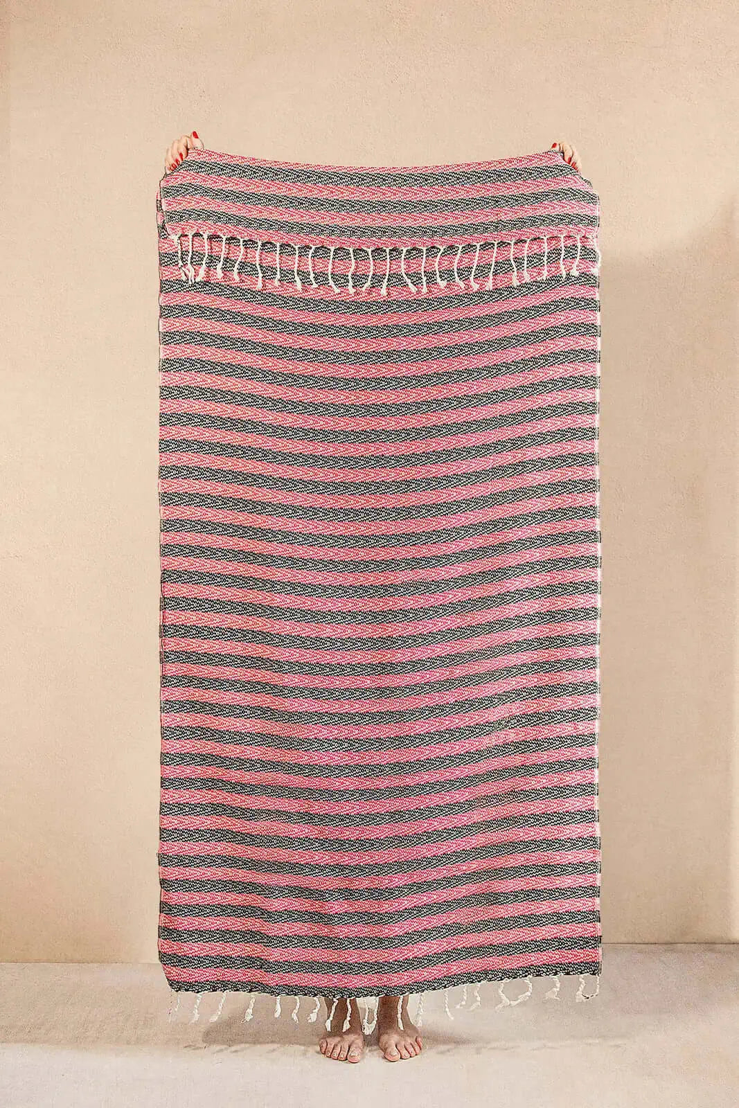 İRYA-Liny Peştamal 90X170 Pembe-Havlu & Havlu Setleri-3-Milagron.com