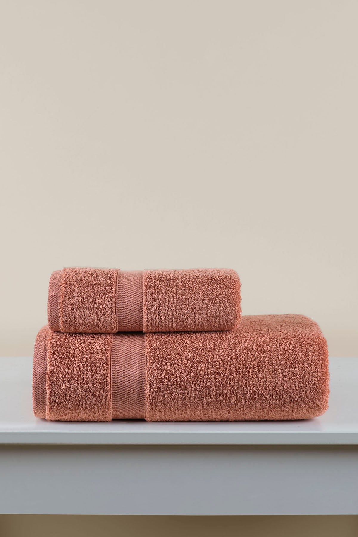 Irya-Luxe Setli Havlu Kiremit-Havlu-1-Milagron.com