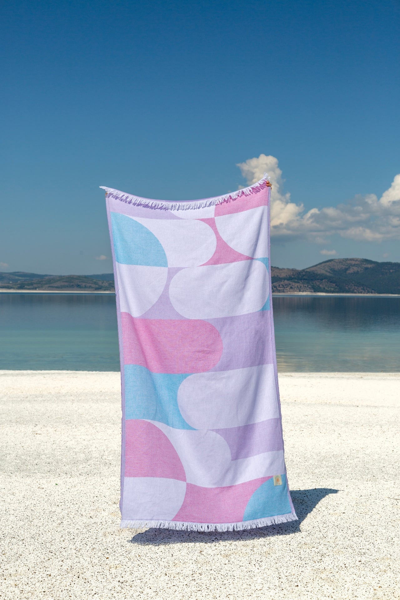 İRYA-Lyra Peştamal 90X170 Pembe-Havlu & Havlu Setleri-1-Milagron.com