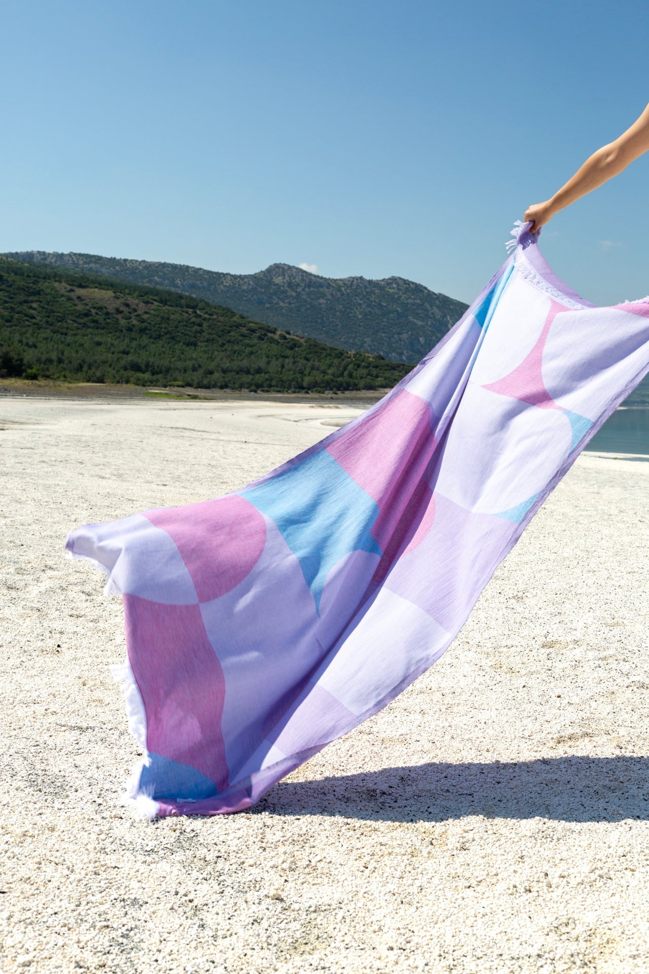 İRYA-Lyra Peştamal 90X170 Pembe-Havlu & Havlu Setleri-2-Milagron.com