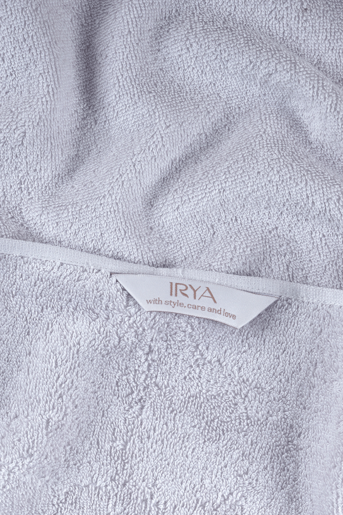İRYA-Marble %100 Pamuk Banyo Havlusu 70X140 Cm Gri-Havlu & Havlu Setleri-4-Milagron.com