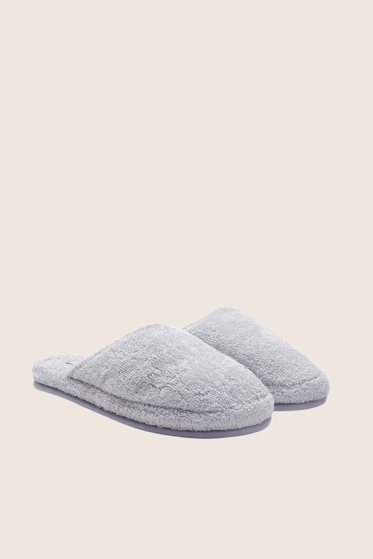 İRYA-Marble Unisex Kalın Tabanlı Havlu Terlik Gri-Sandalet & Terlik-3-Milagron.com