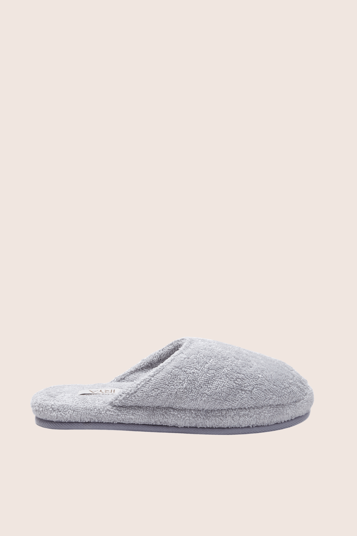 İRYA-Marble Unisex Kalın Tabanlı Havlu Terlik Gri-Sandalet & Terlik-4-Milagron.com