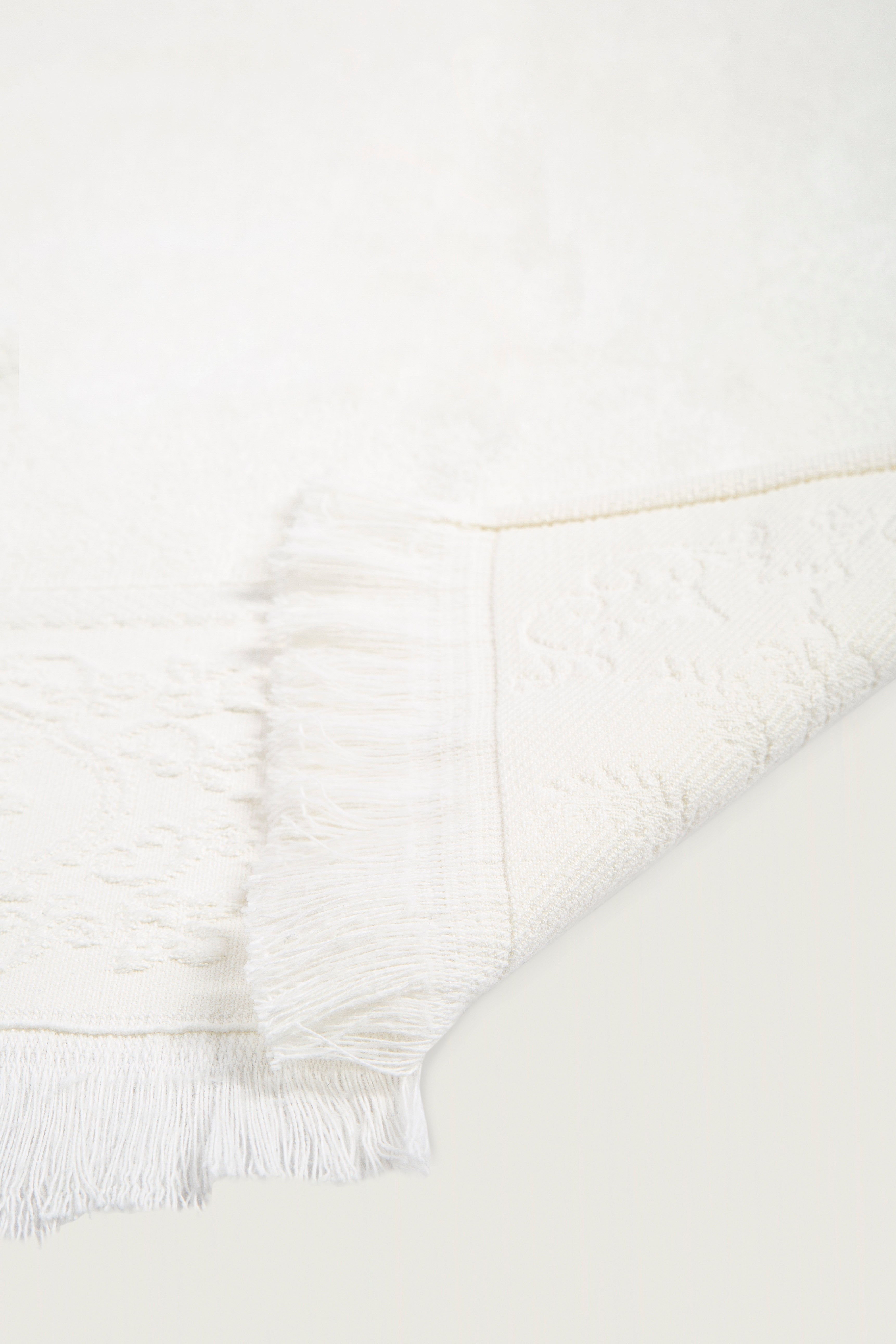 İRYA-Nera Banyo Havlusu 70X140 Cm Ekru-Havlu & Havlu Setleri-5-Milagron.com