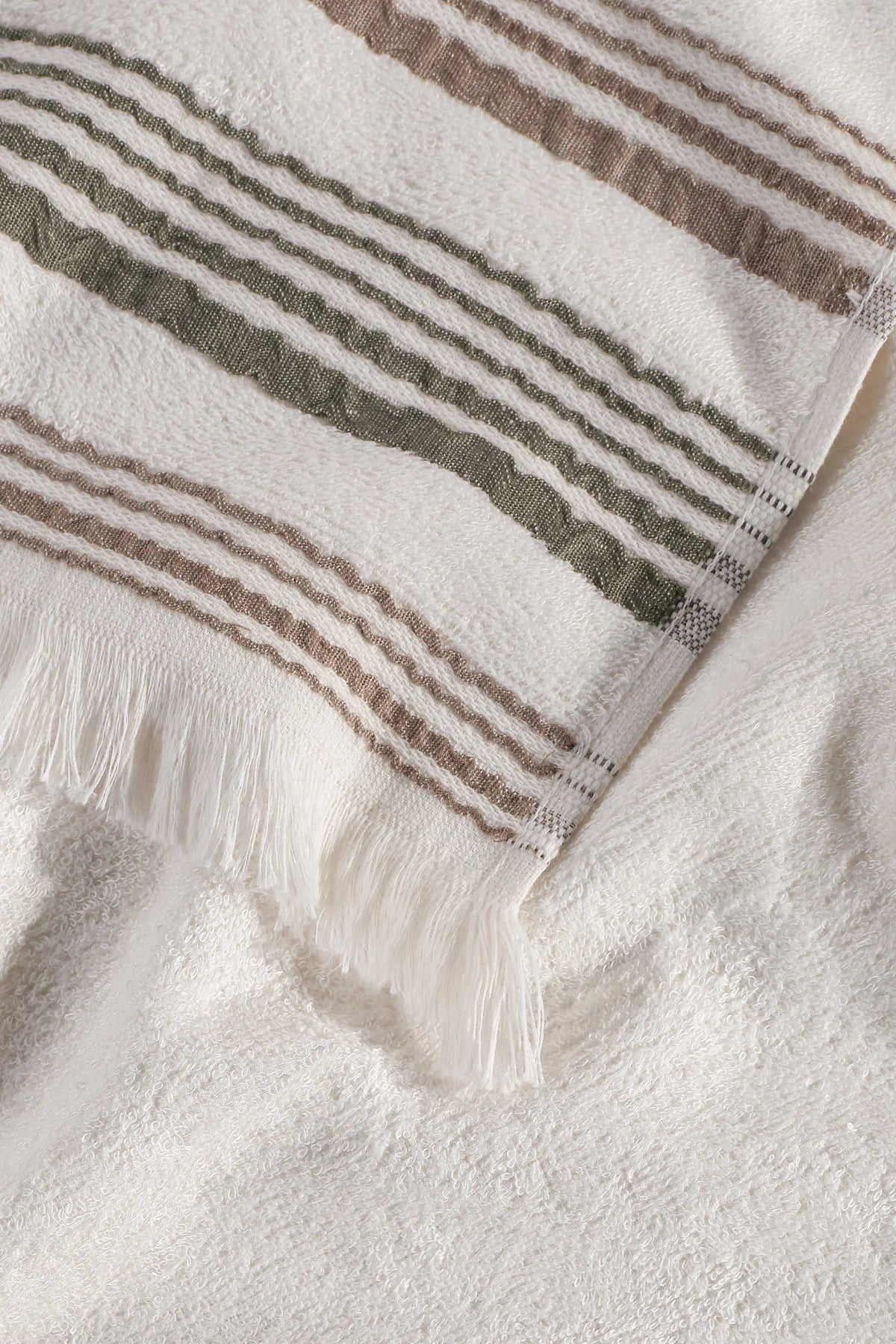 New Derin Bambu Yüz Havlusu 50X90 Cm Cotton Halo