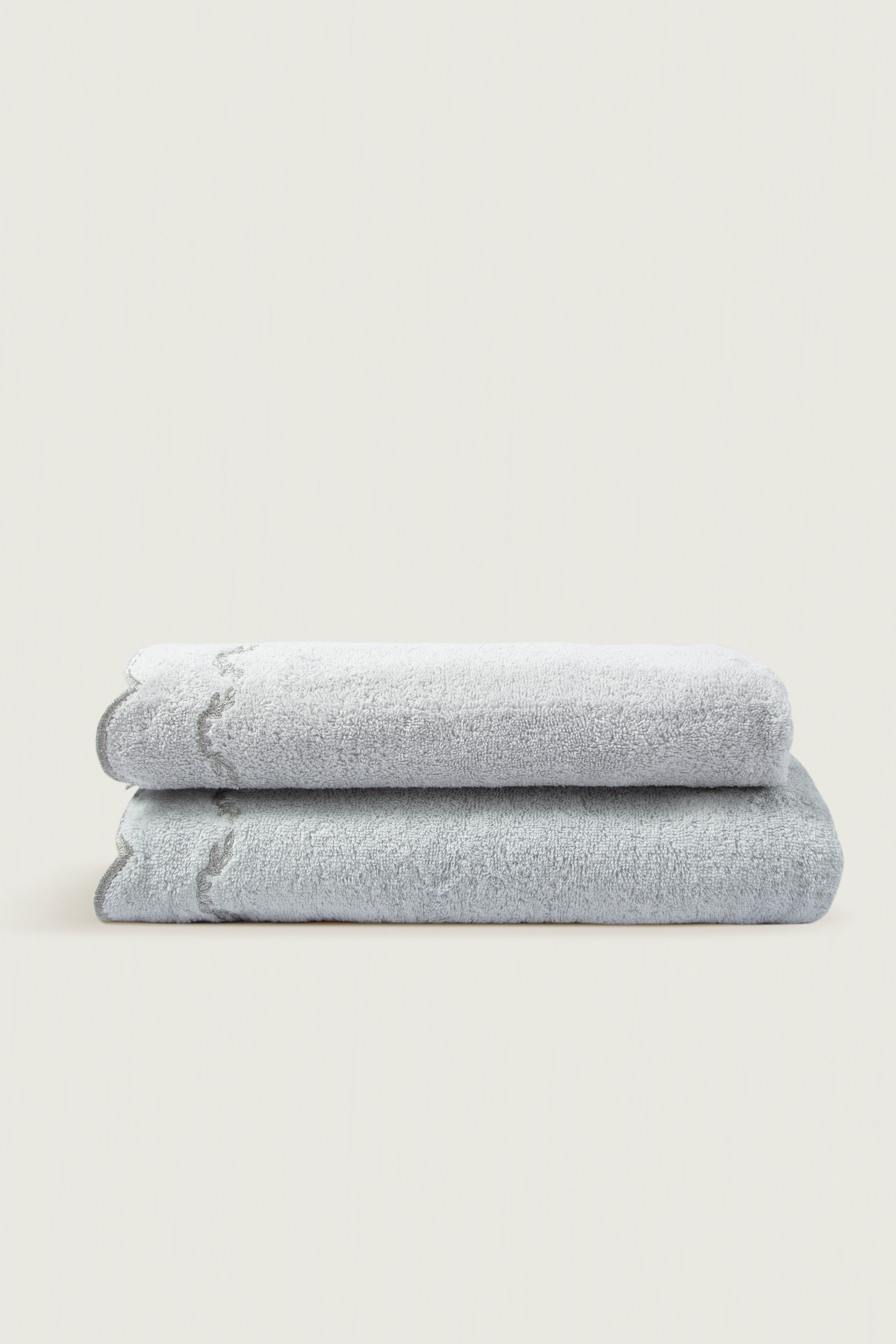 İRYA-Norena Banyo Havlusu 90X150 Cm Gri-Havlu & Havlu Setleri-4-Milagron.com