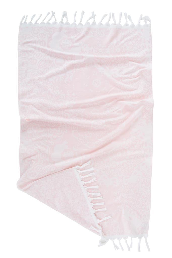 İRYA-Paloma Banyo Havlusu Pembe 90X170-Havlu & Havlu Setleri-2-Milagron.com