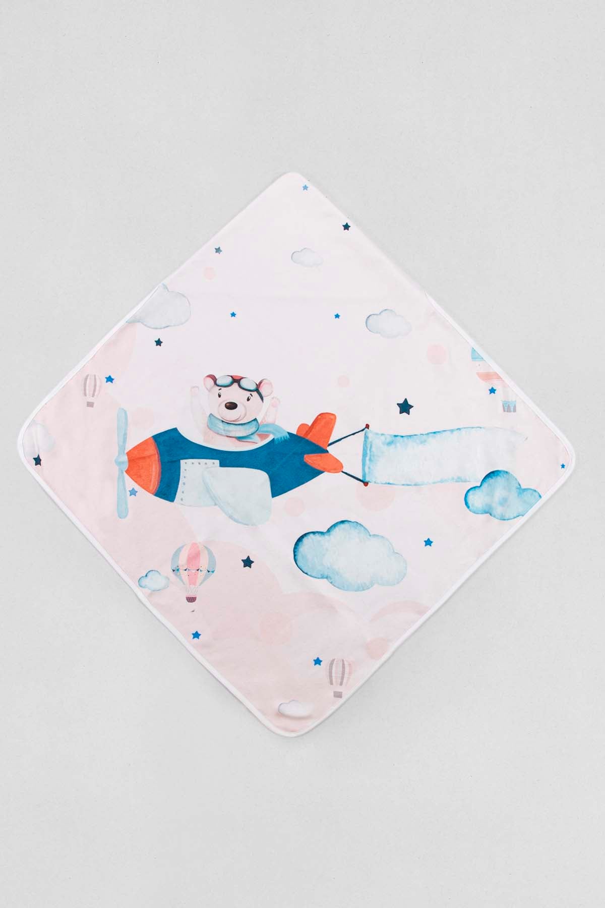 İRYA-Pilot Ayı Kundak Havlu 75X75-Kundak-2-Milagron.com