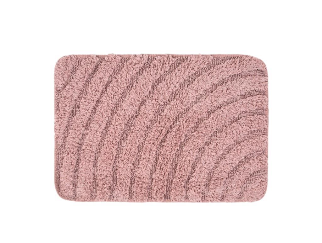 İRYA-Porter Banyo Paspası 2'Li Gül Kurusu 40X60+60X90-Paspas-5-Milagron.com