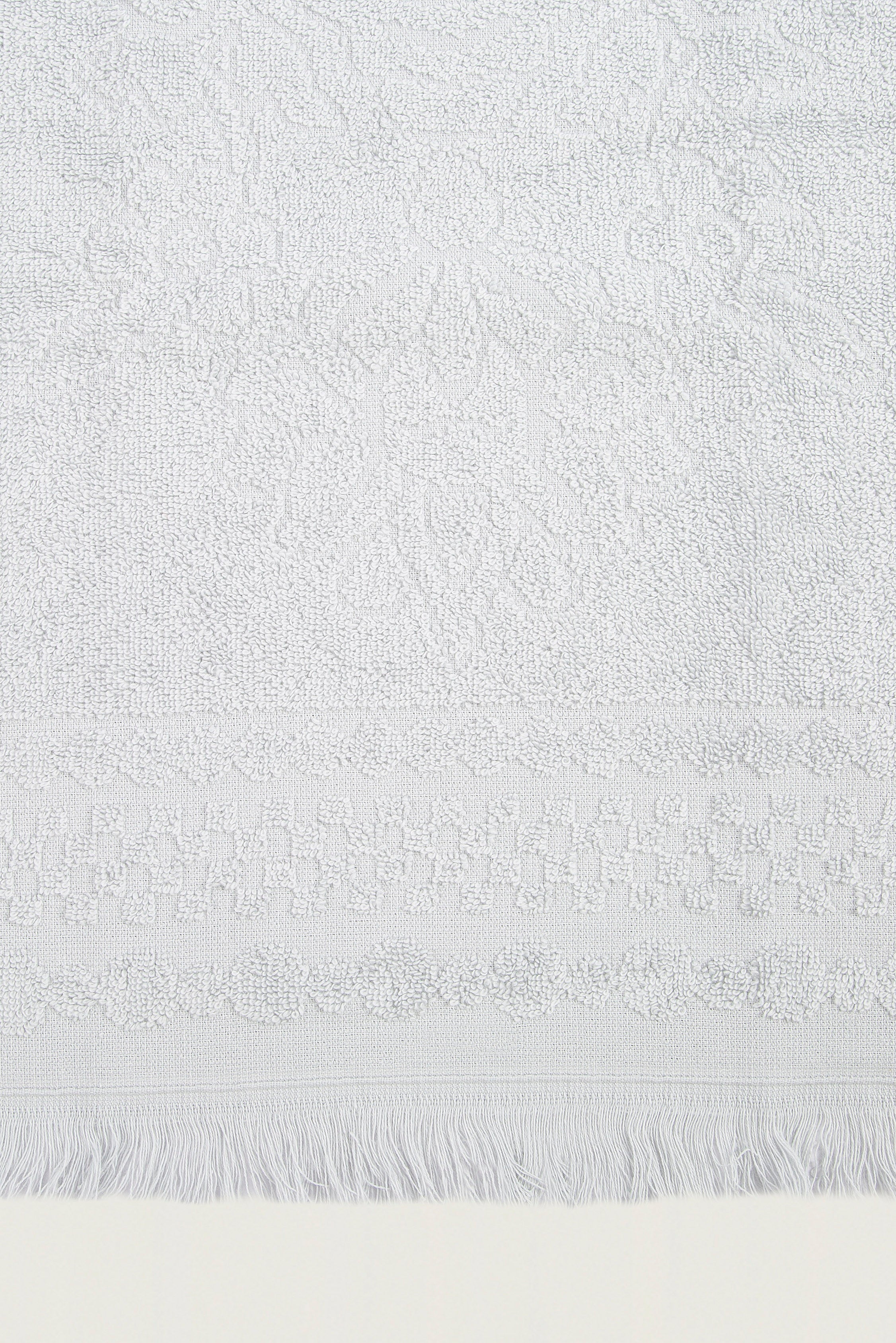 İRYA-Rosima Banyo Havlusu 70X140 Cm Gri-Havlu & Havlu Setleri-4-Milagron.com