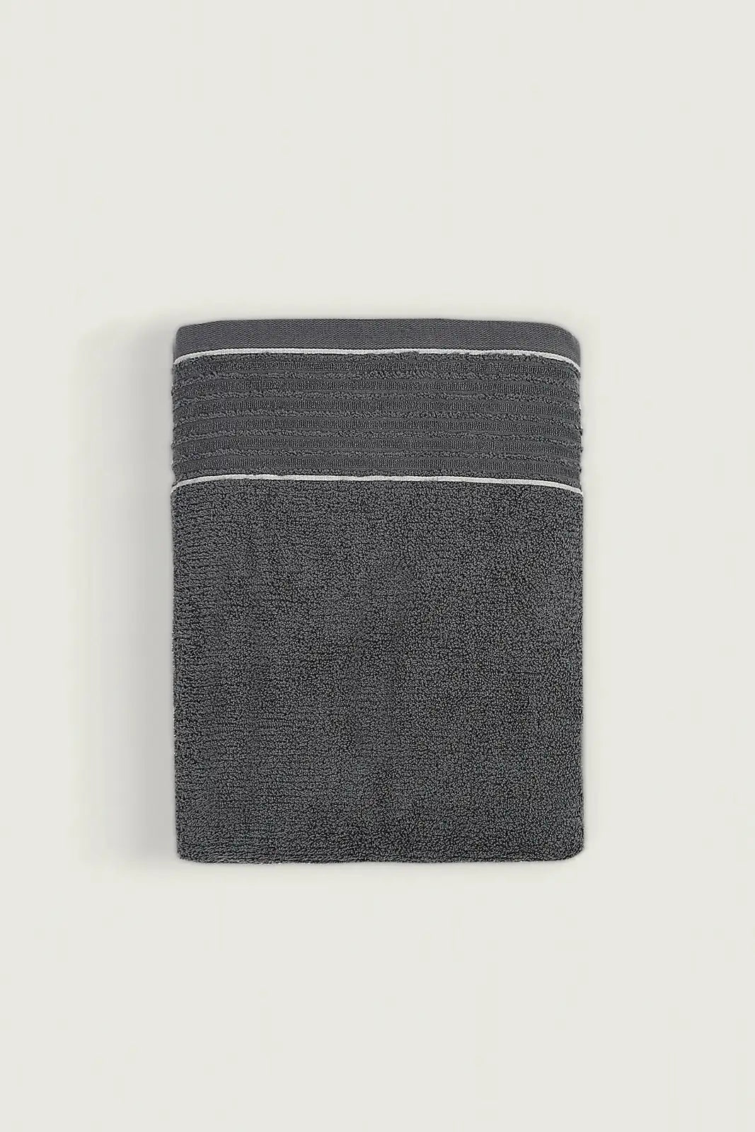 İRYA-Roya Banyo Havlusu 90X150 Cm Antrasit-Havlu & Havlu Setleri-2-Milagron.com