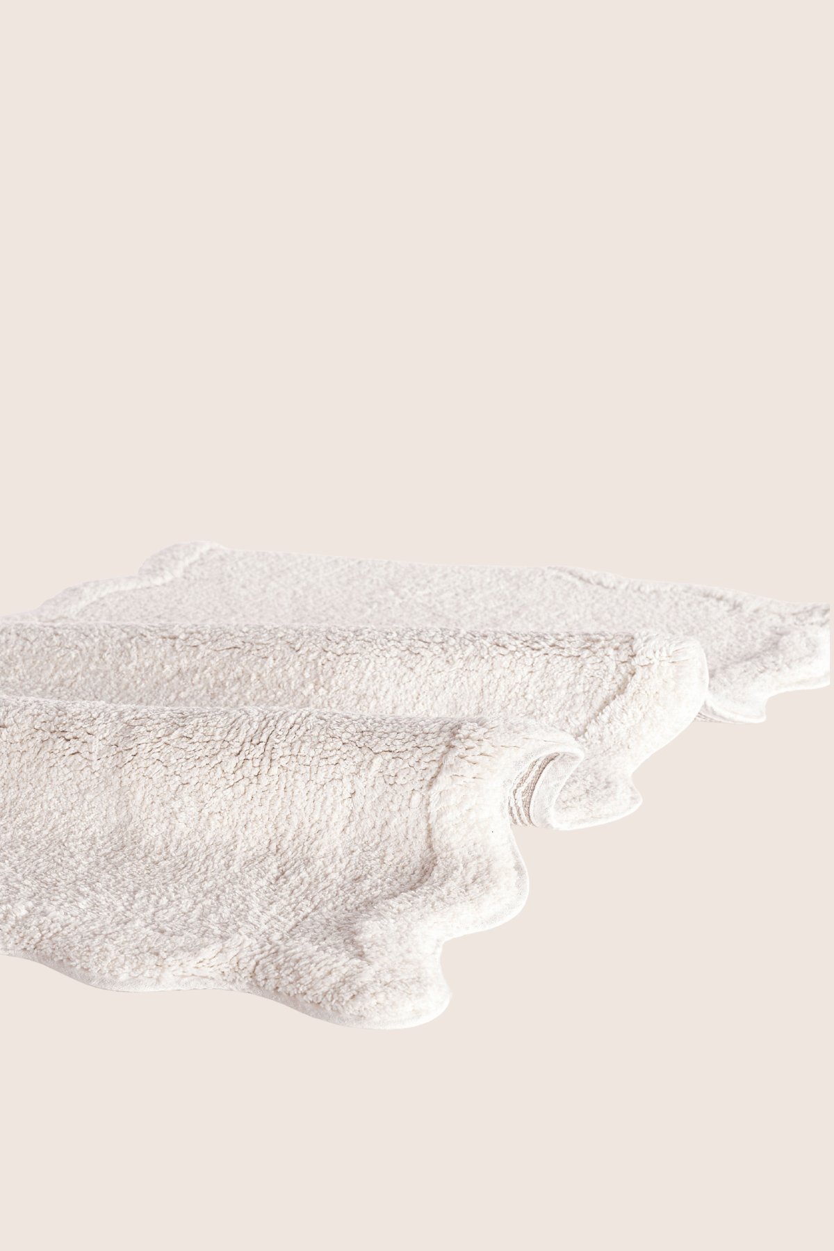 İRYA-Scallop Tekli Banyo Paspası Bambu 60X100 Ekru-Paspas-6-Milagron.com