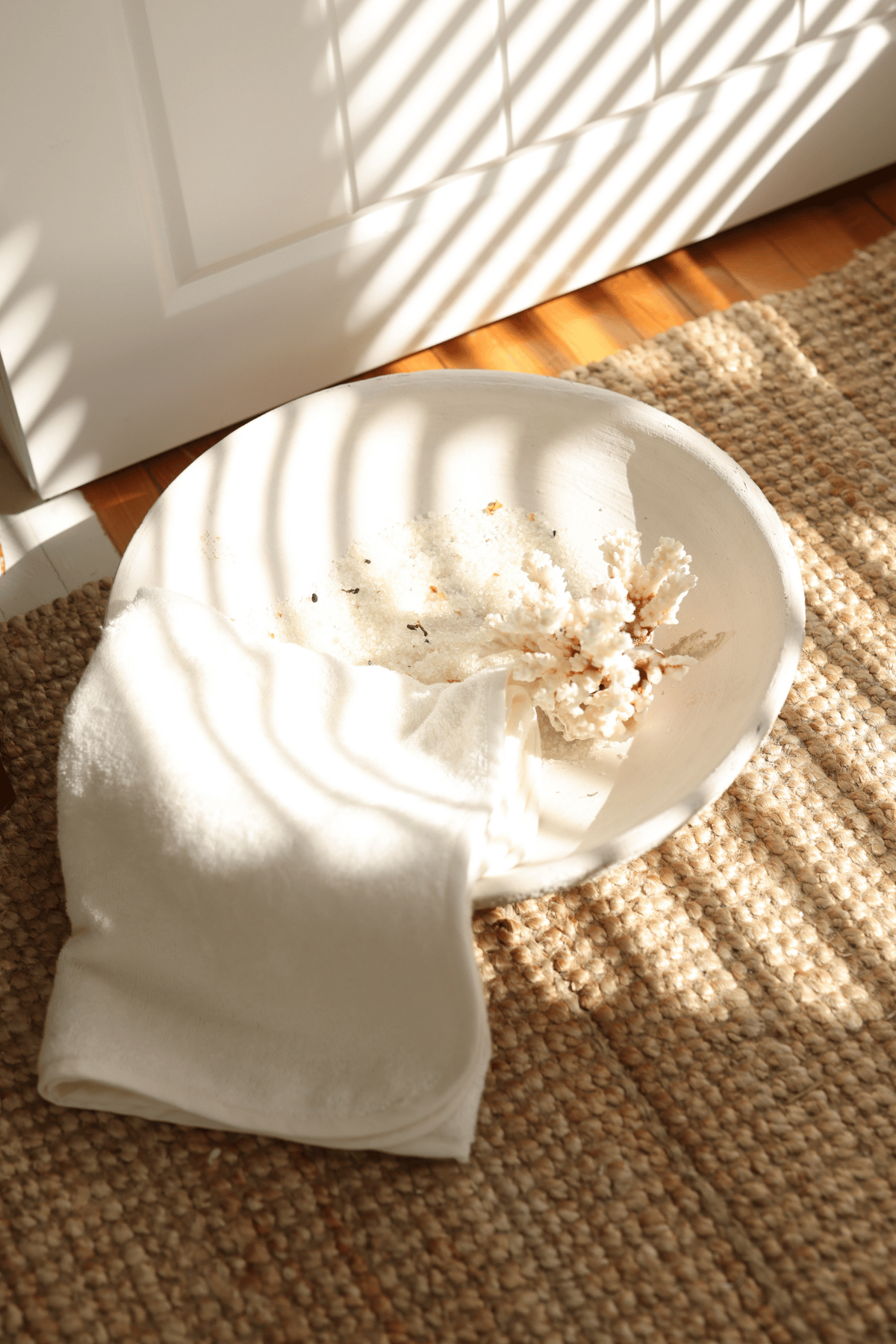 İRYA-Sedef Bambu El Havlusu 50X90 Cm Ekru-Havlu & Havlu Setleri-3-Milagron.com