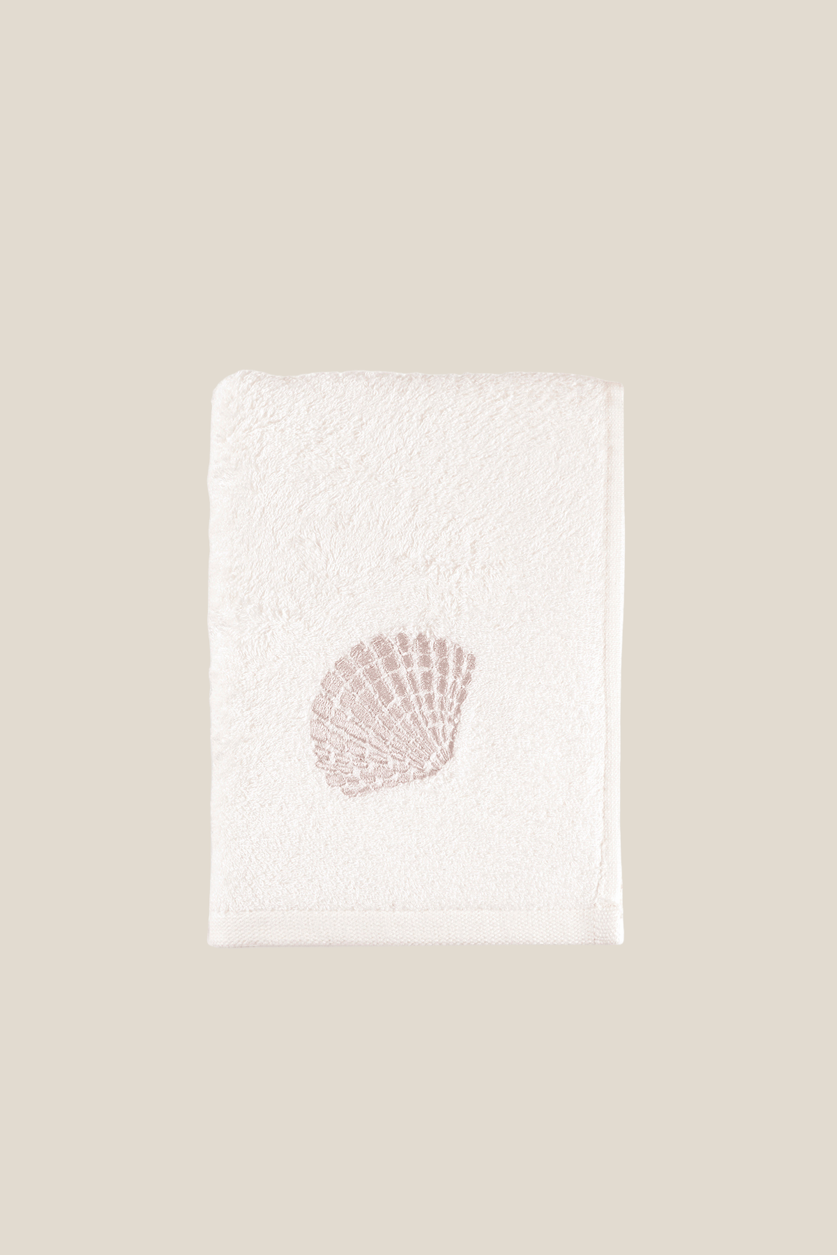 İRYA-Sedef Bambu Nakışlı El Havlusu 50X90 Cm Ekru-Havlu & Havlu Setleri-4-Milagron.com