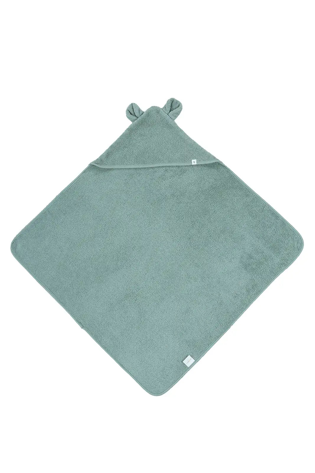 İRYA-Tiny Bear Organik Pamuk Bebek Kundak Mint 75X75-Kundak-3-Milagron.com