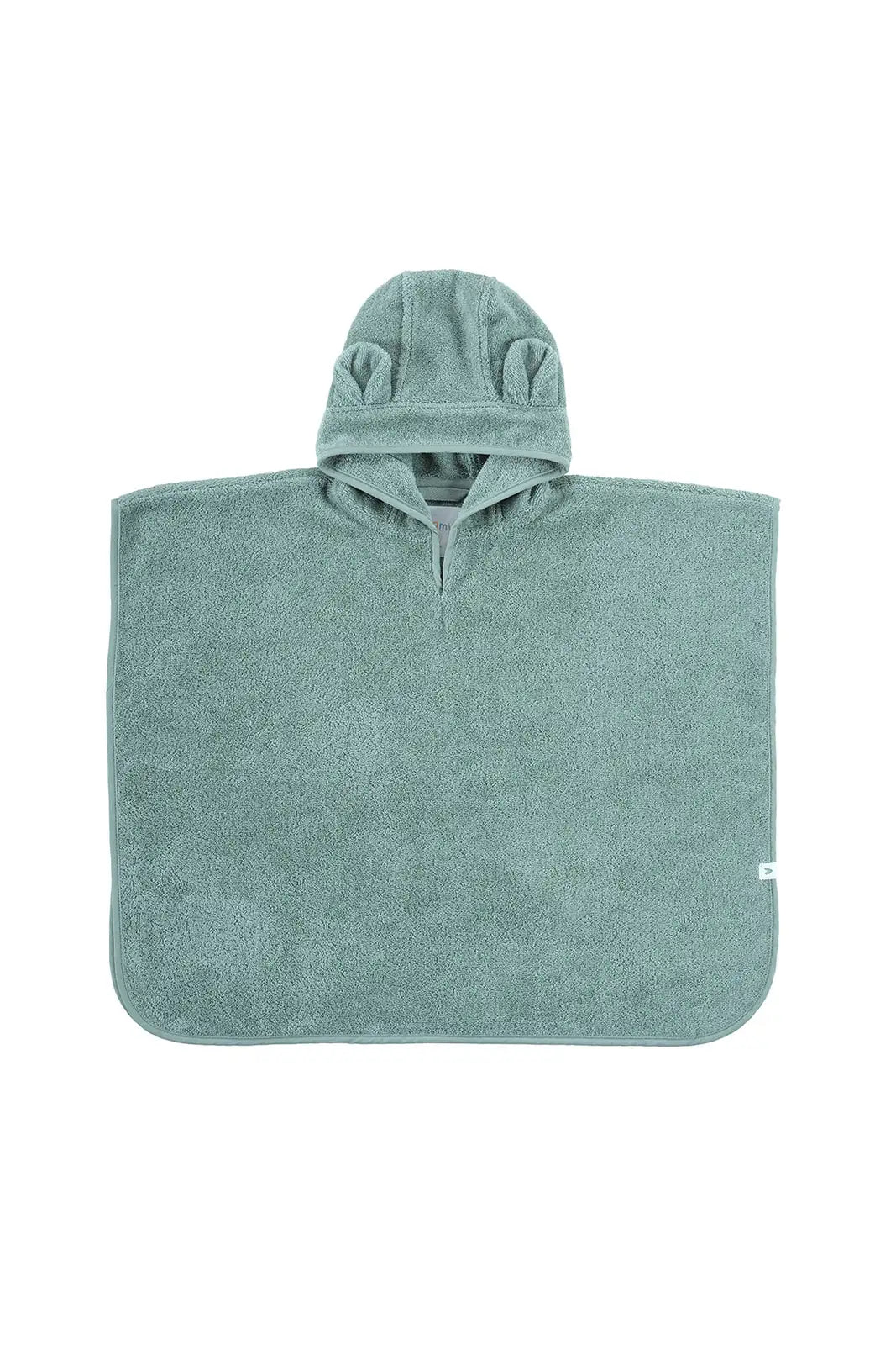İRYA-Tiny Bear Organik Pamuk Çocuk Panço Mint-Panço-2-Milagron.com