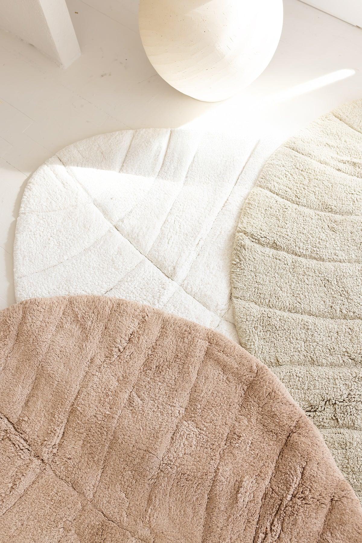İRYA-Tropic Tekli Banyo Paspası %100 Pamuk 70X110 Bej-Paspas-4-Milagron.com
