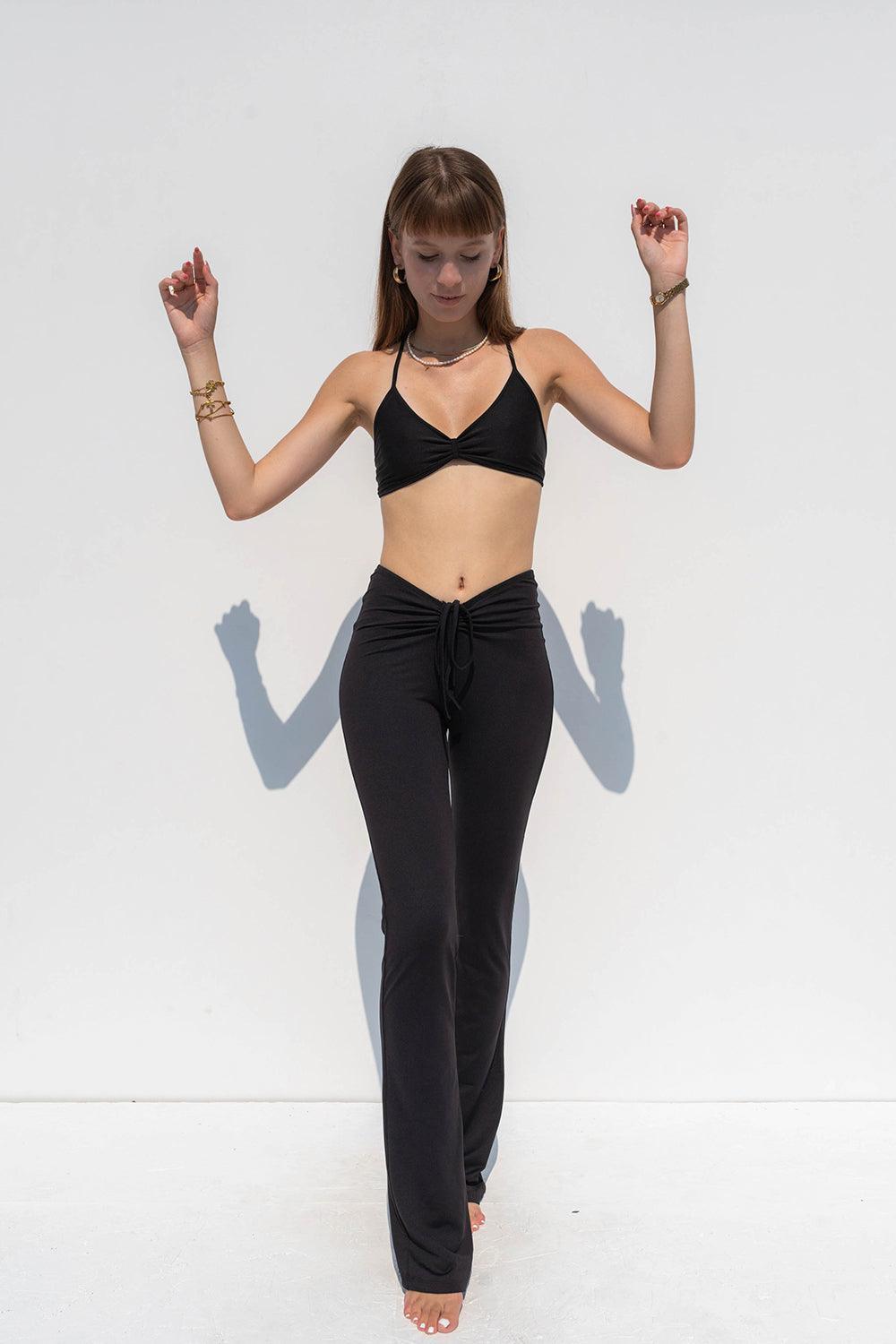 Iamlovein-Eternal Black Belle Pant-Pantolon-1-Milagron.com