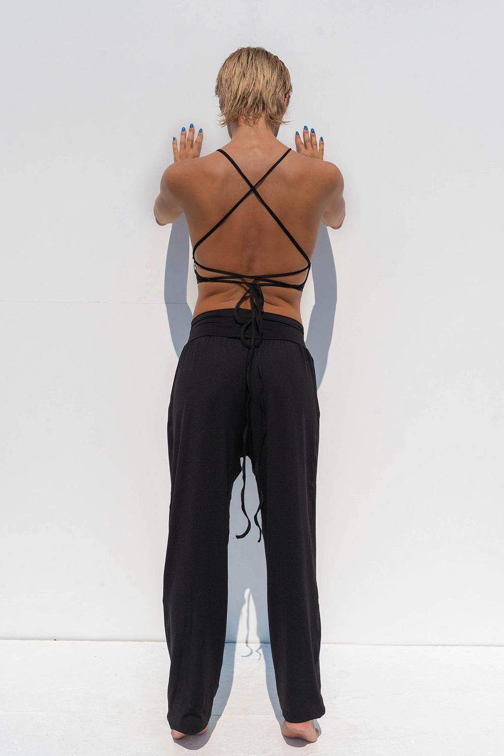 Iamlovein-Eternal Black Vira Shalwar-Pantolon-3-Milagron.com