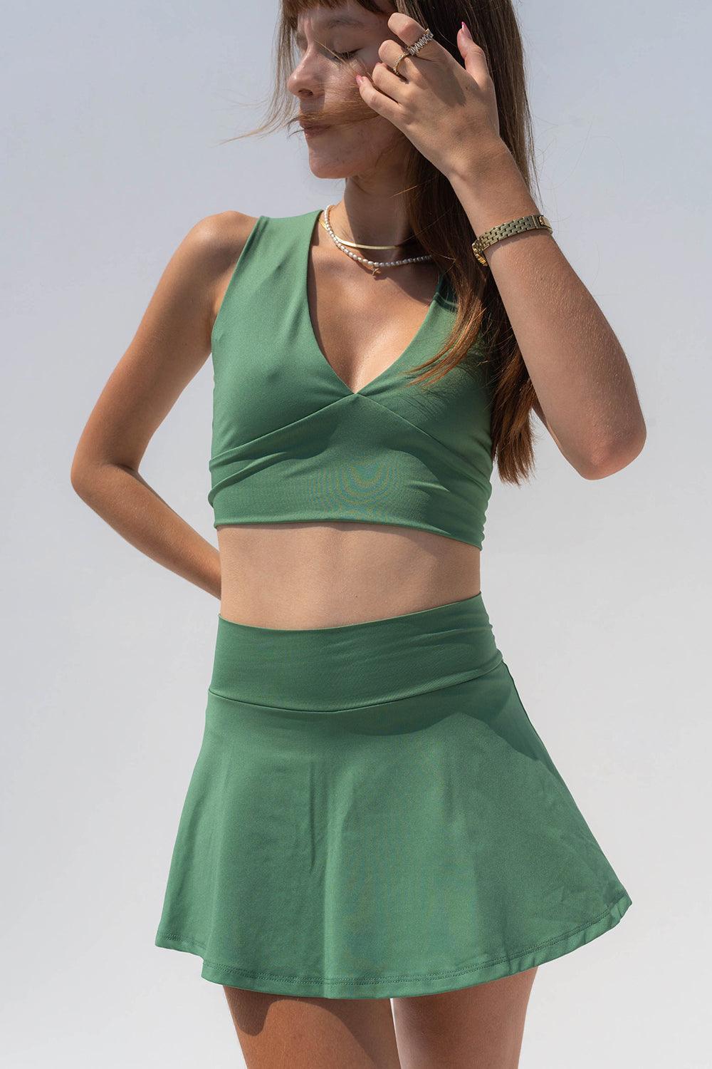 Iamlovein-Fresh Mint Lina Top-Top-4-Milagron.com