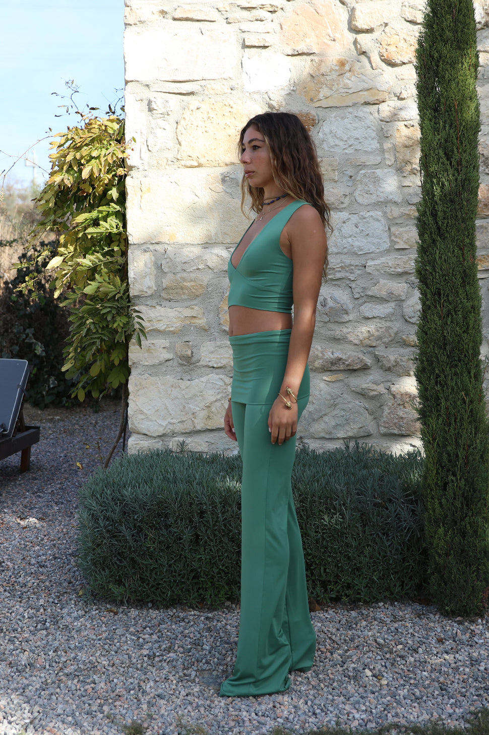 Iamlovein-Fresh Mint' Lina Top-Top-5-Milagron.com