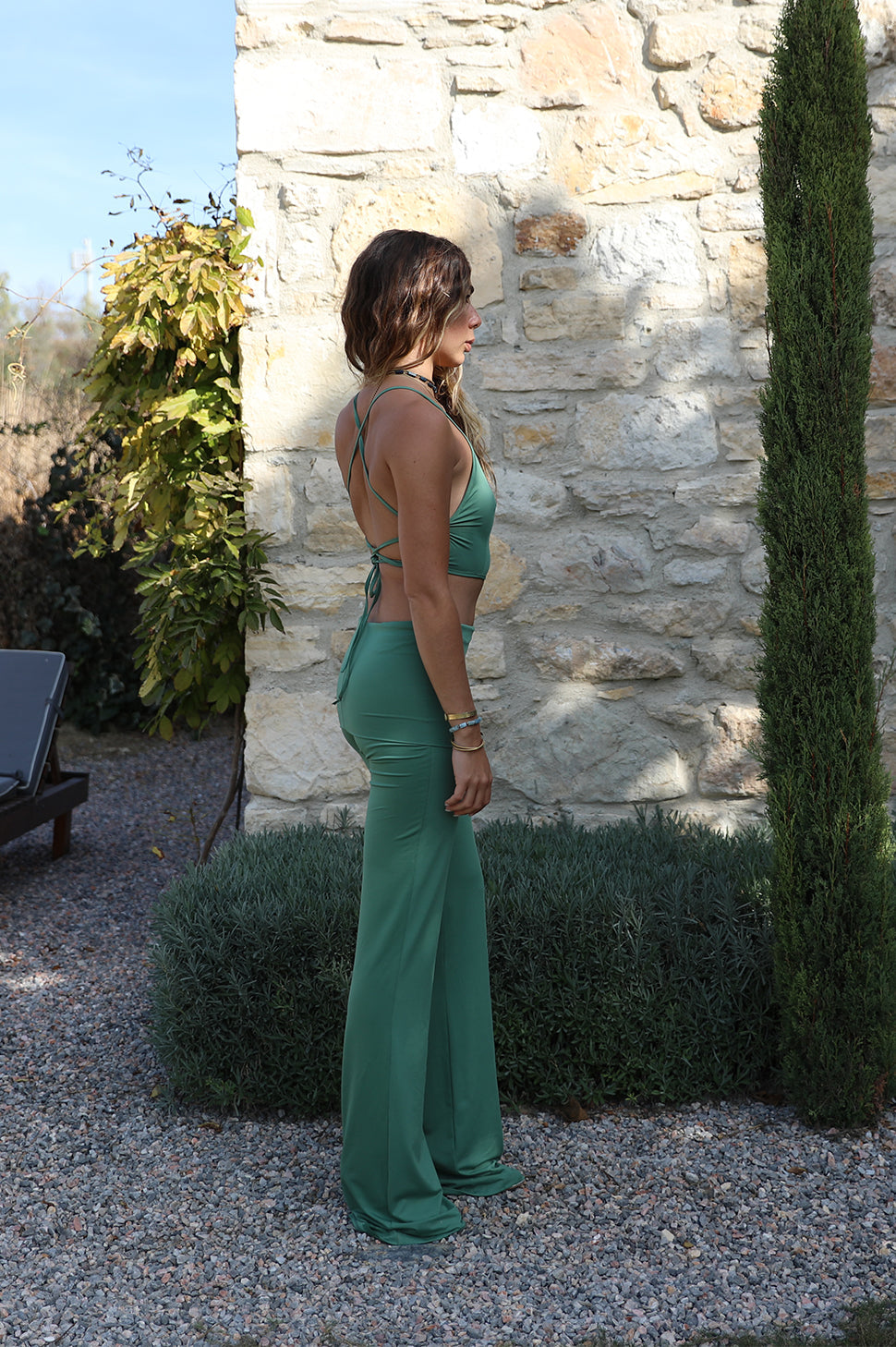 Iamlovein-Fresh Mint' Snake Bra-Bralet-3-Milagron.com