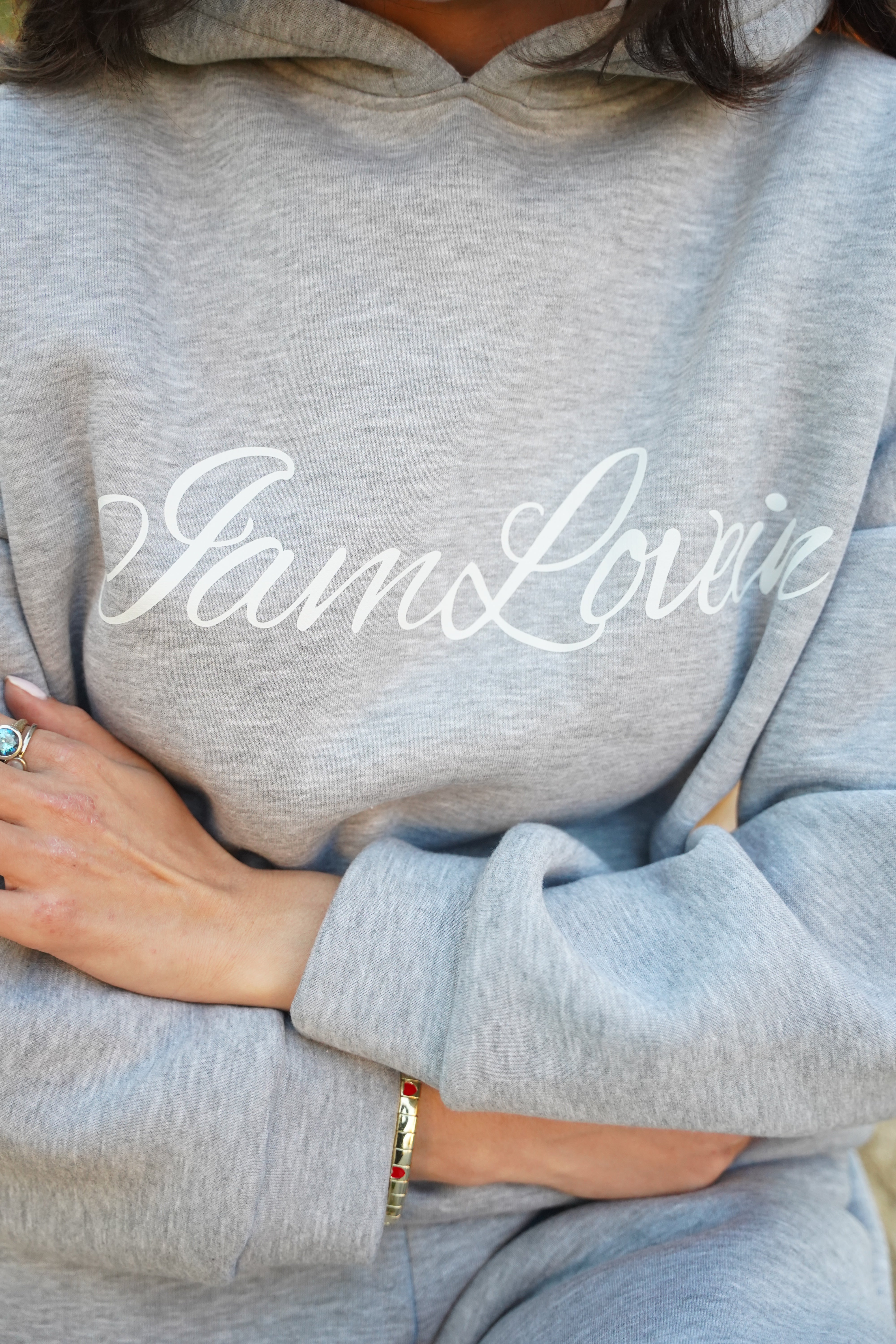 Gri Melanj Eşofman Takımı